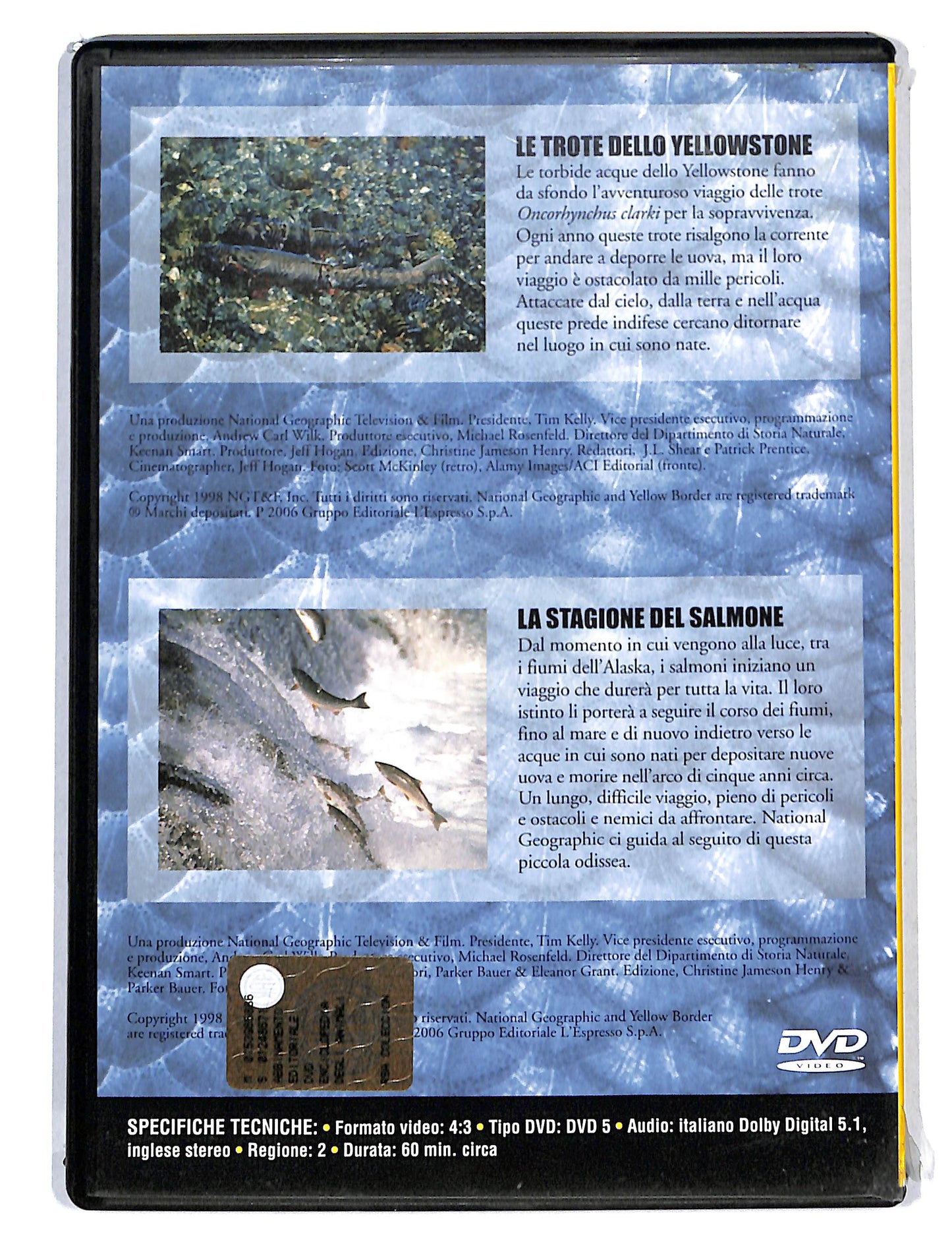 EBOND Le Trote dello Yellowstone - La stagione del salmone DVD DB748823