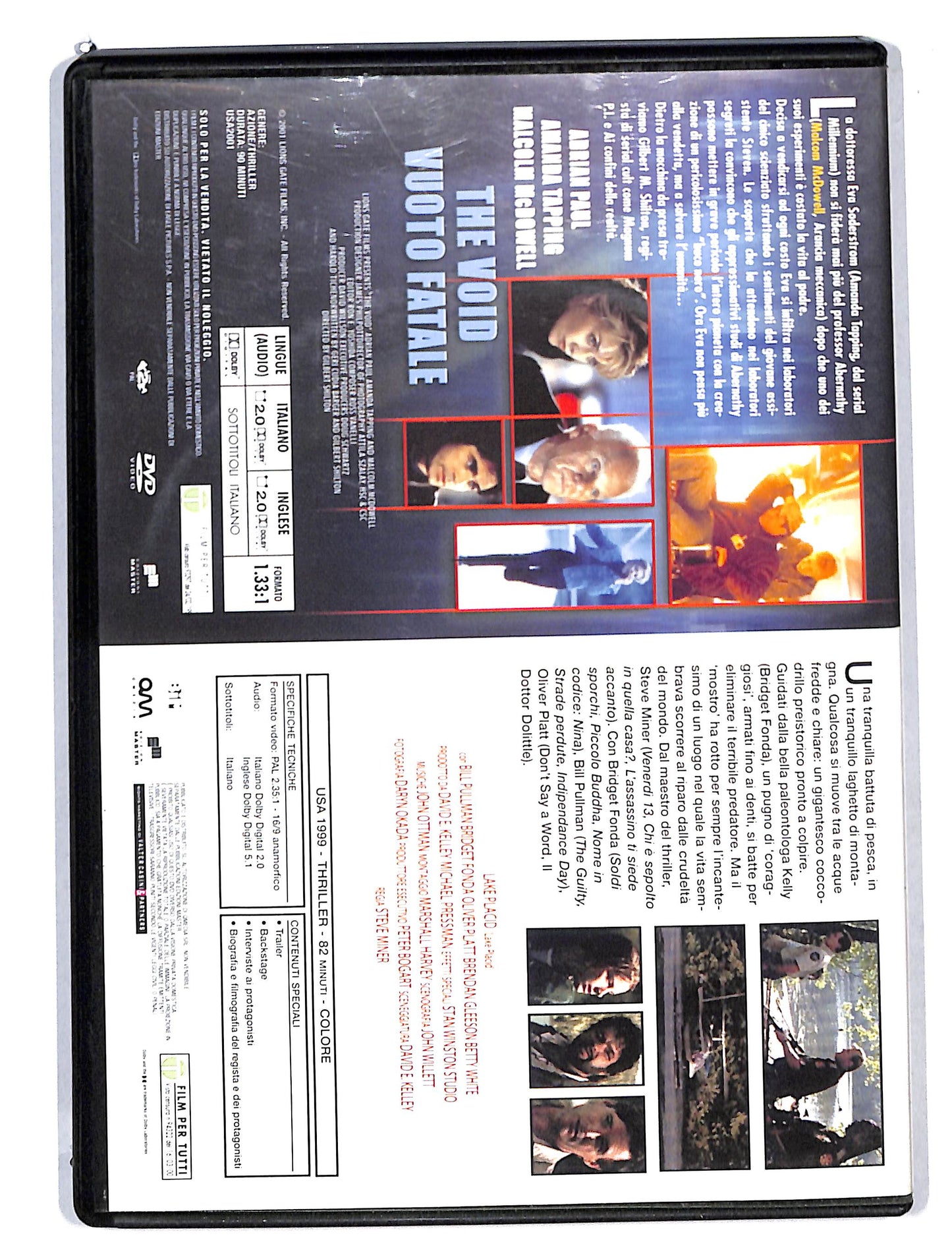 EBOND 2 film in dvd - Lake Placid - The void DVD DB748827