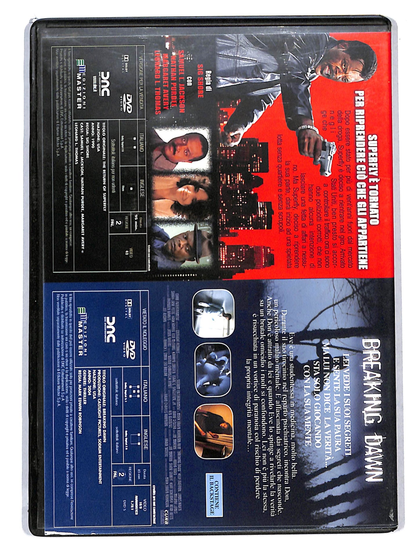 EBOND Breaking down - il ritorno di super fly - 2 film DVD DB748830