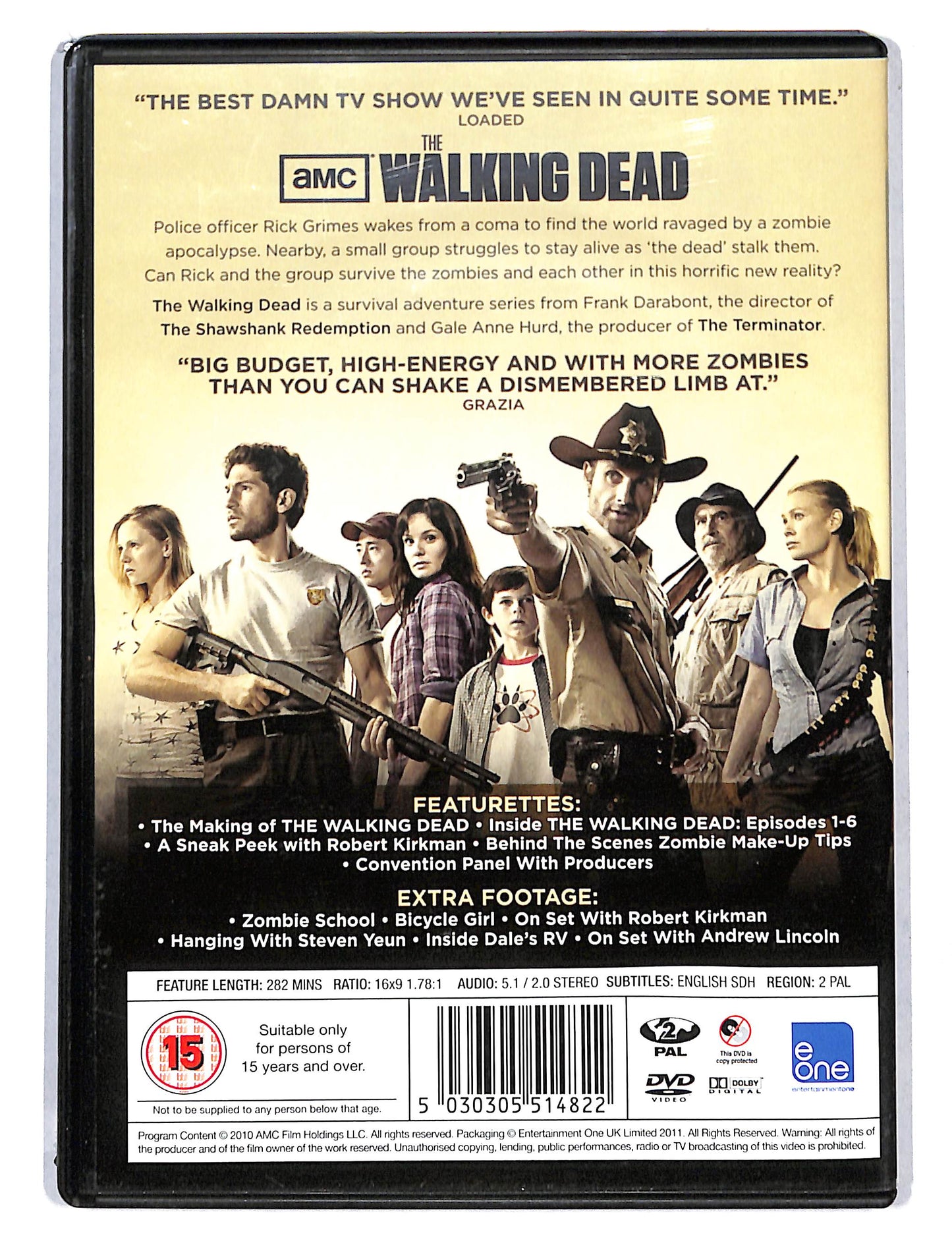 EBOND The Walking dead the complete first season DVD DB748837