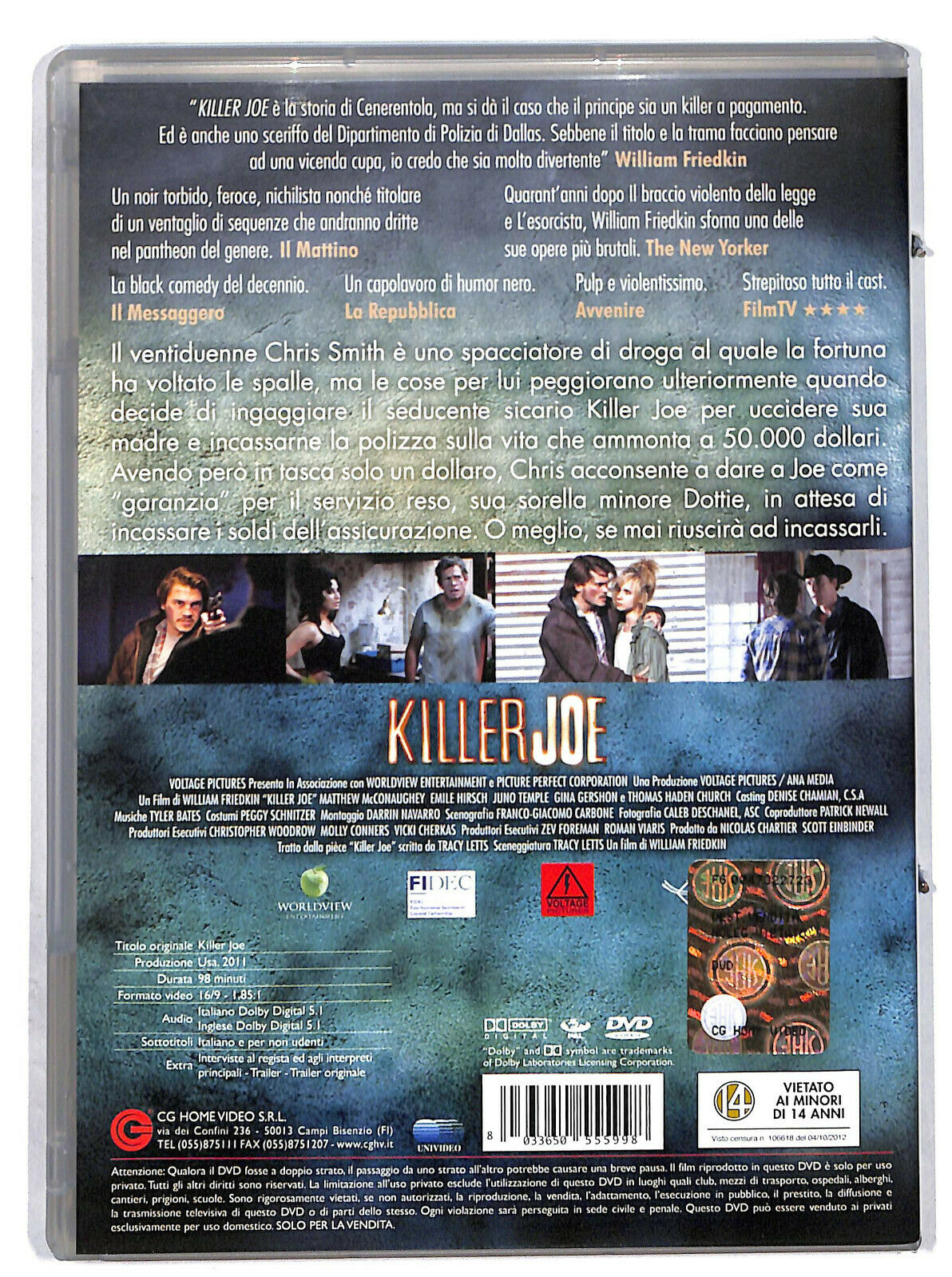 EBOND Killer Joe NOLEGGIO DVD DB749132