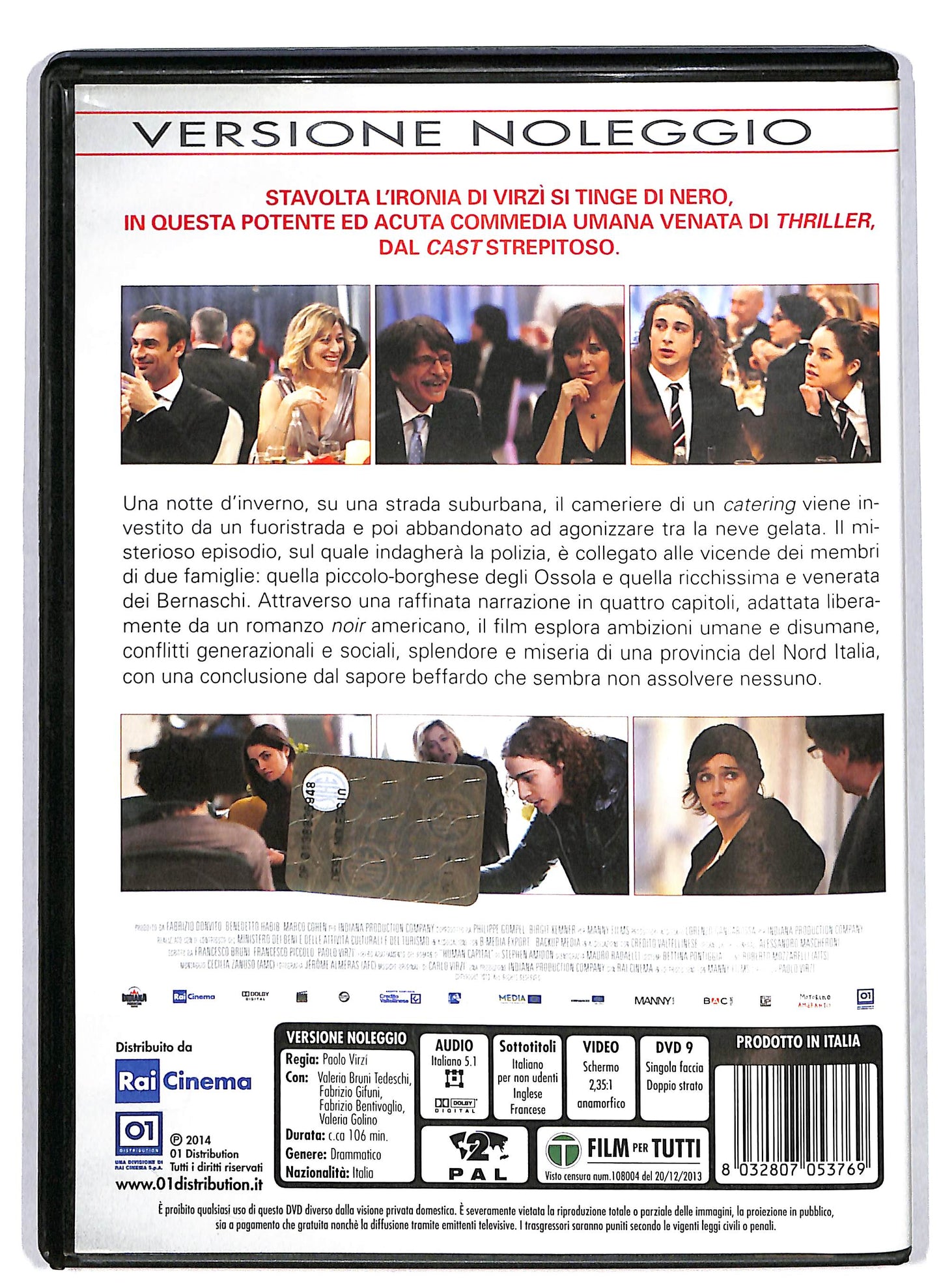 EBOND Il capitale umano NOLEGGIO DVD DB749145