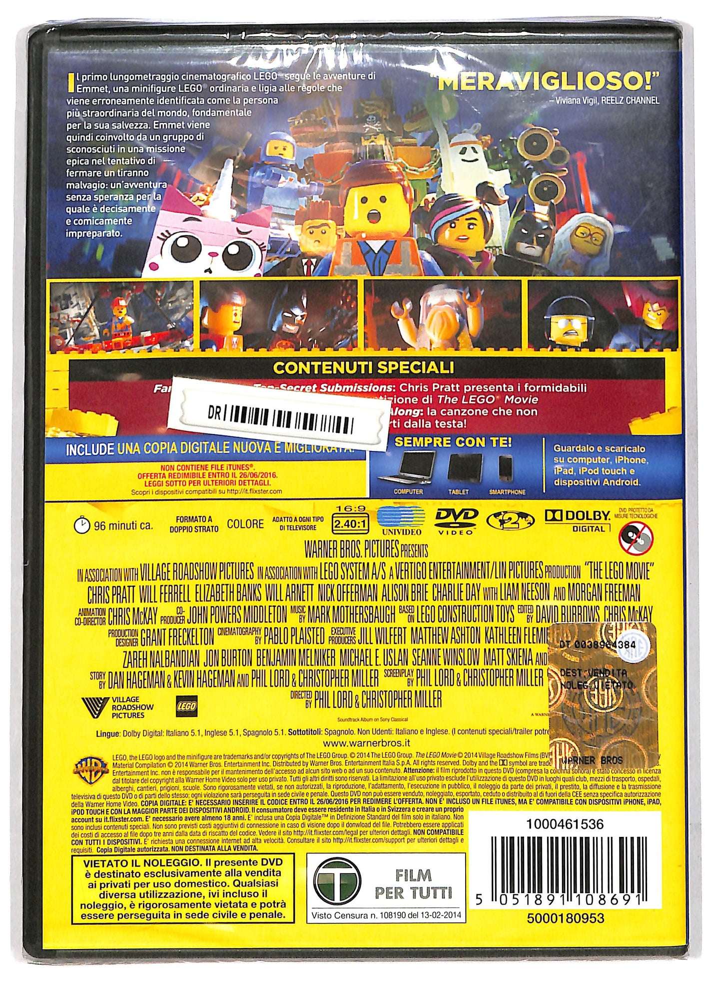 EBOND The LEGO Movie NOLEGGIO DVD DB749159