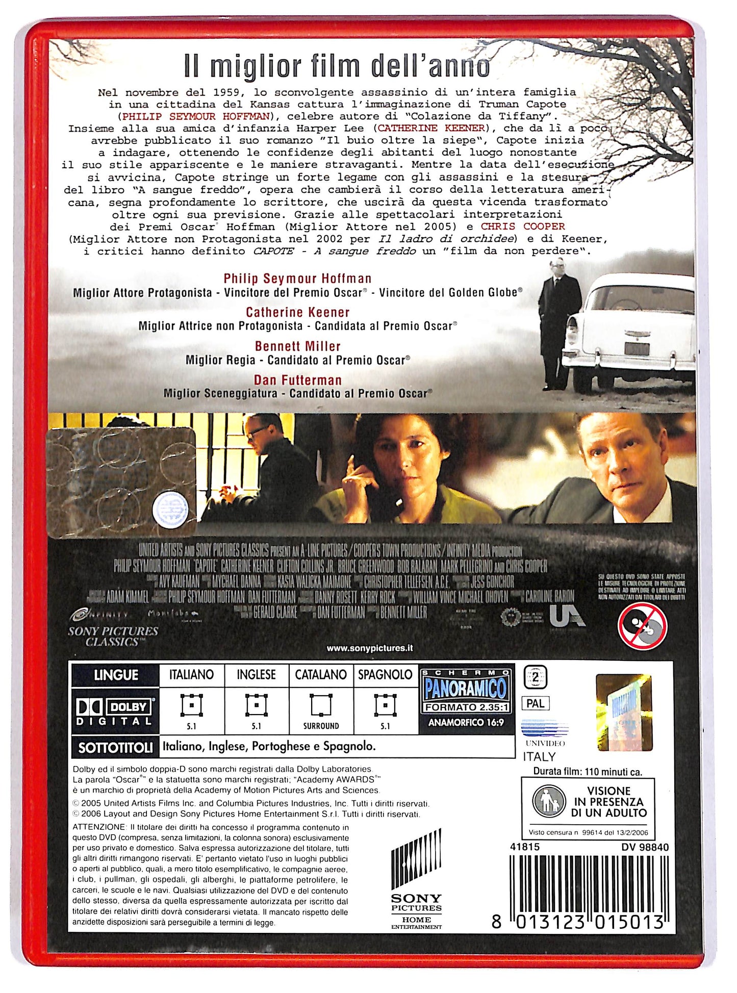 EBOND Truman Capote - A sangue freddo NOLEGGIO DVD DB749206