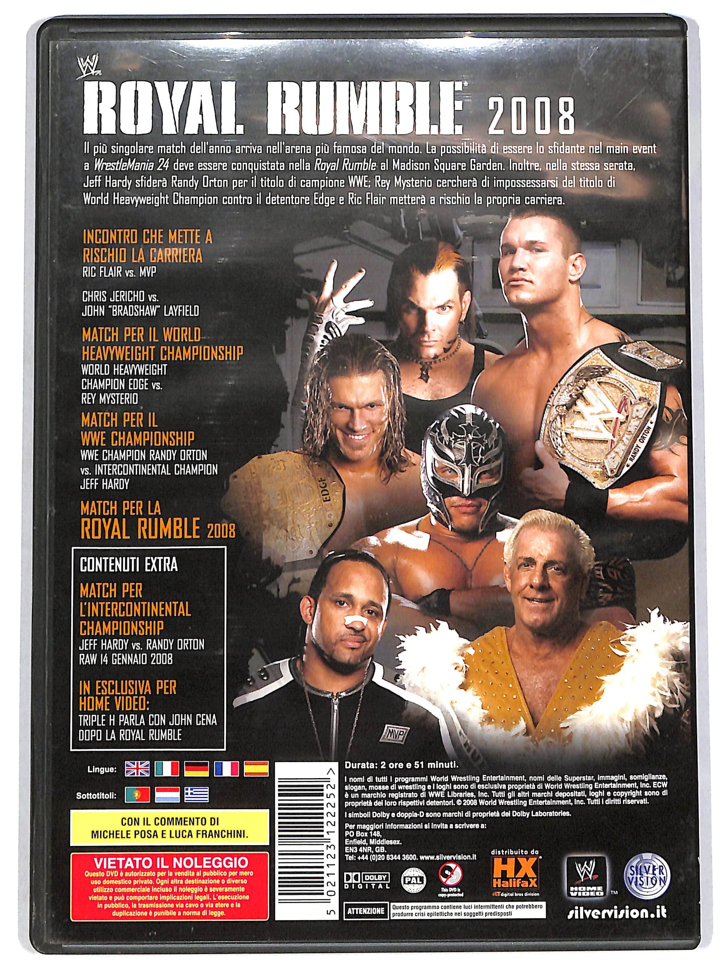 EBOND Royal Rumble 2008 DVD DB749633