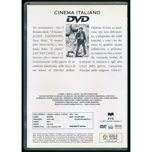 EBOND Il Buono, Il Brutto, Il Cattivo Editoriale DVD DB749729