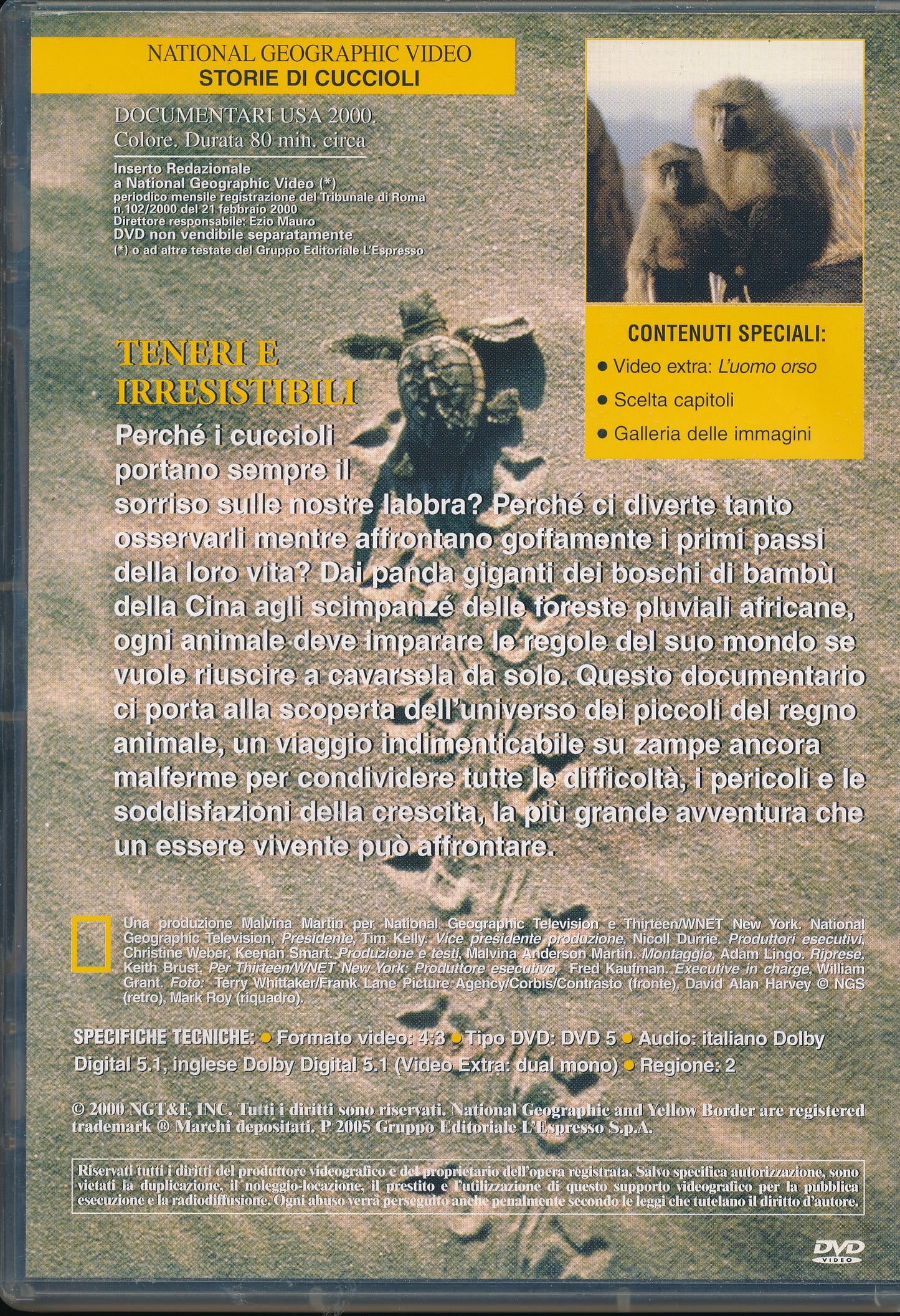EBOND Storie di Cuccioli - n. 25 - National Geographic DVD DB749731