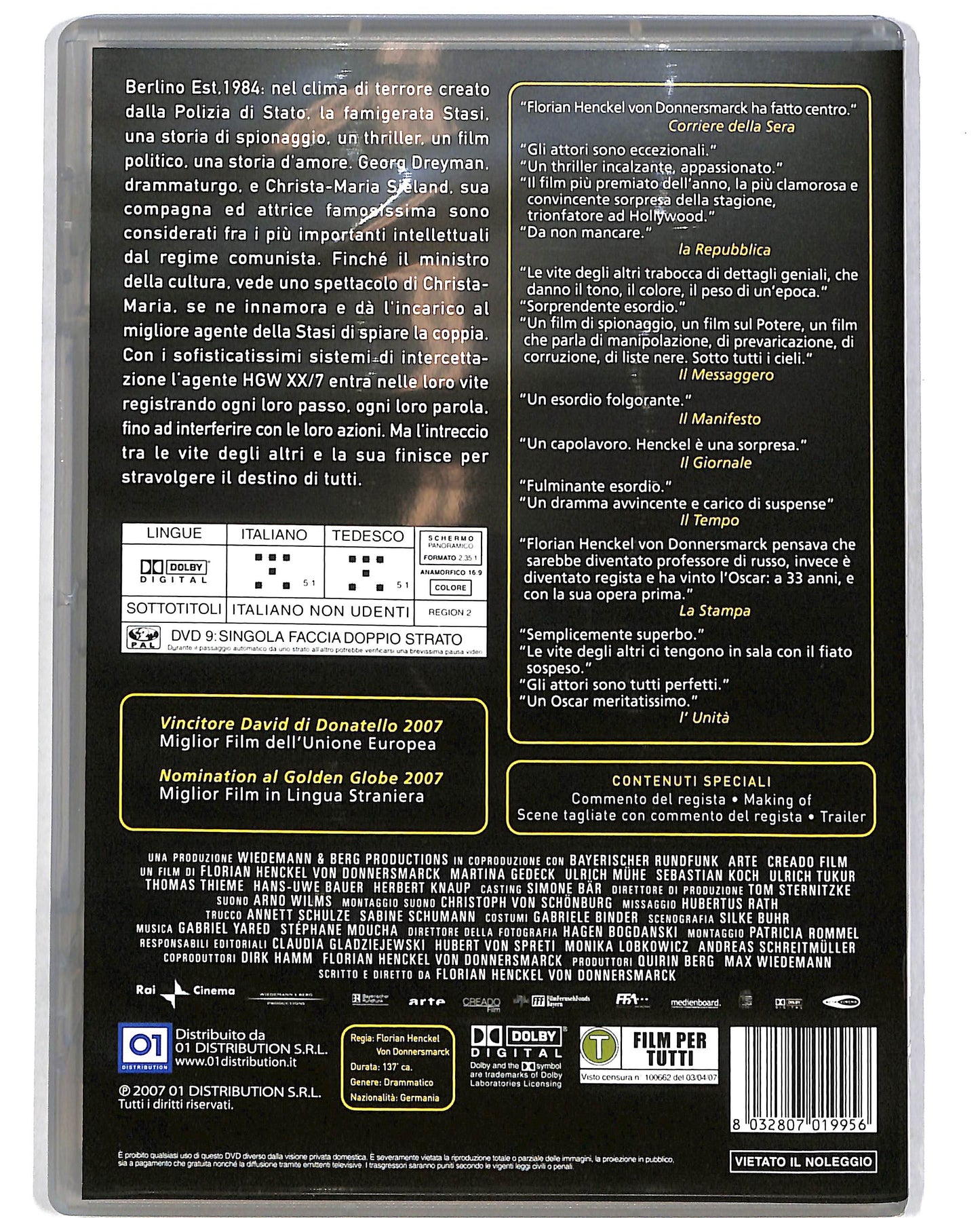 EBOND Le vite degli altri DVD DB749750