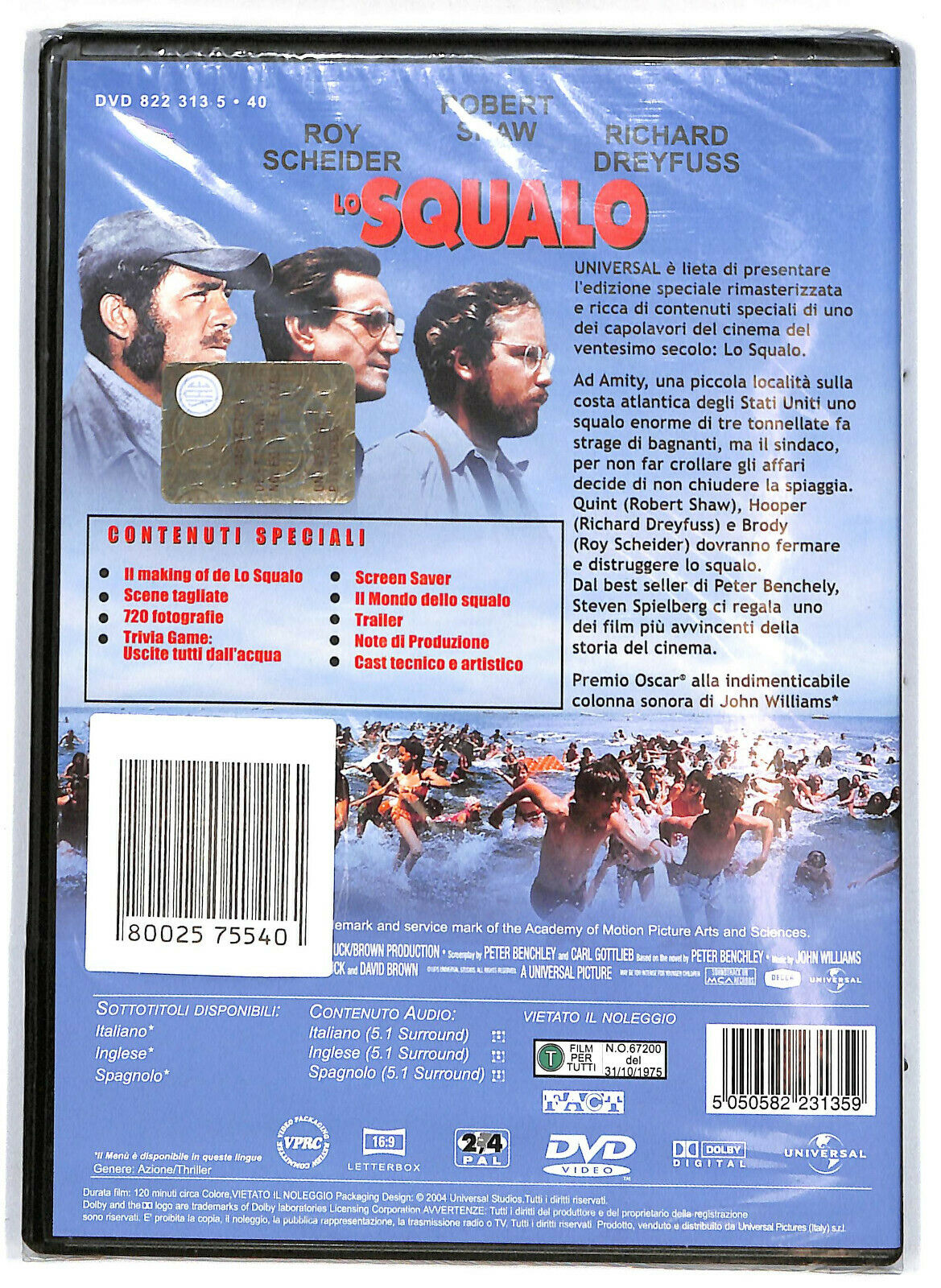 EBOND Lo Squalo DVD DB749754