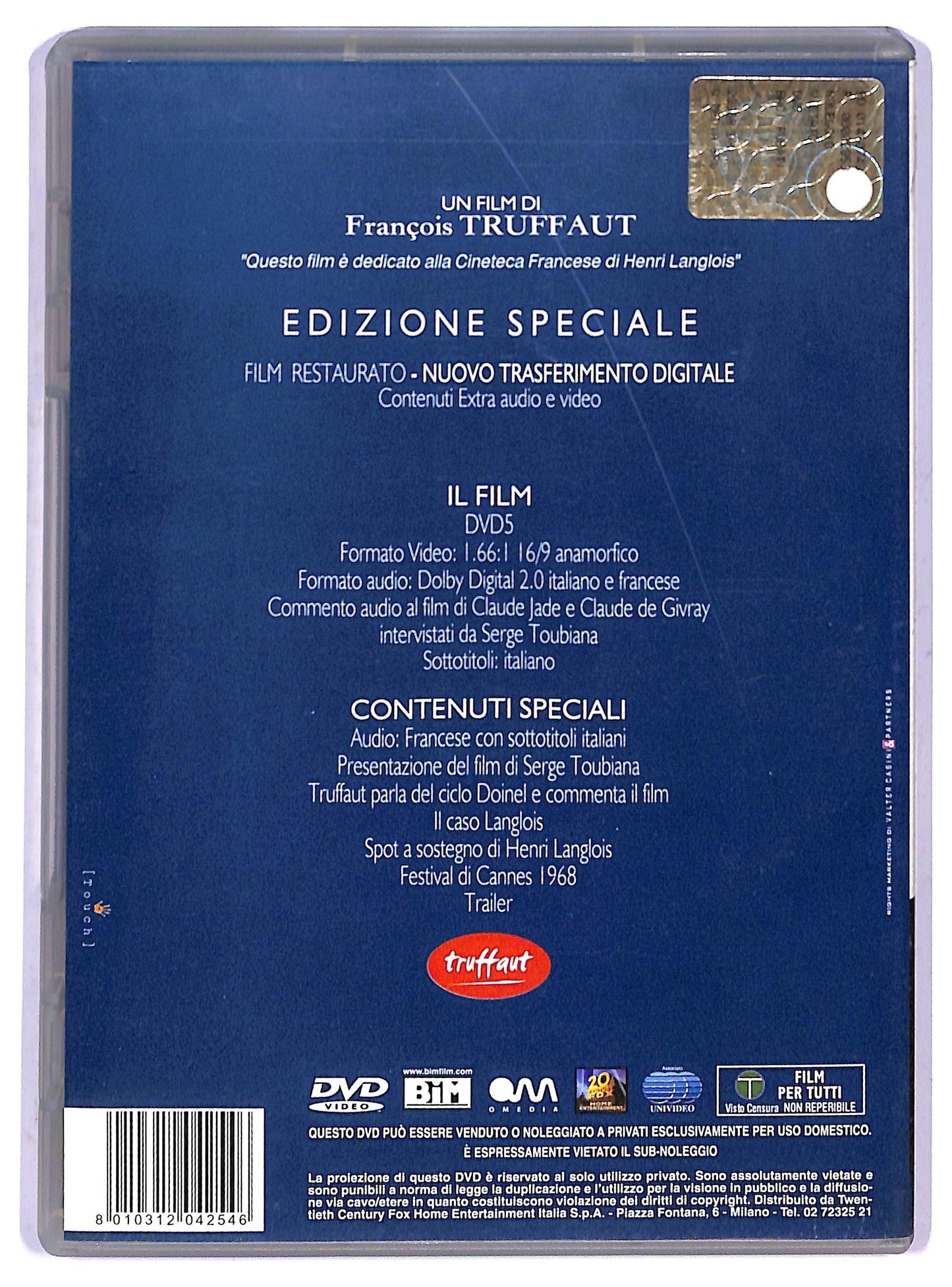 EBOND Baci rubati DVD DB749756