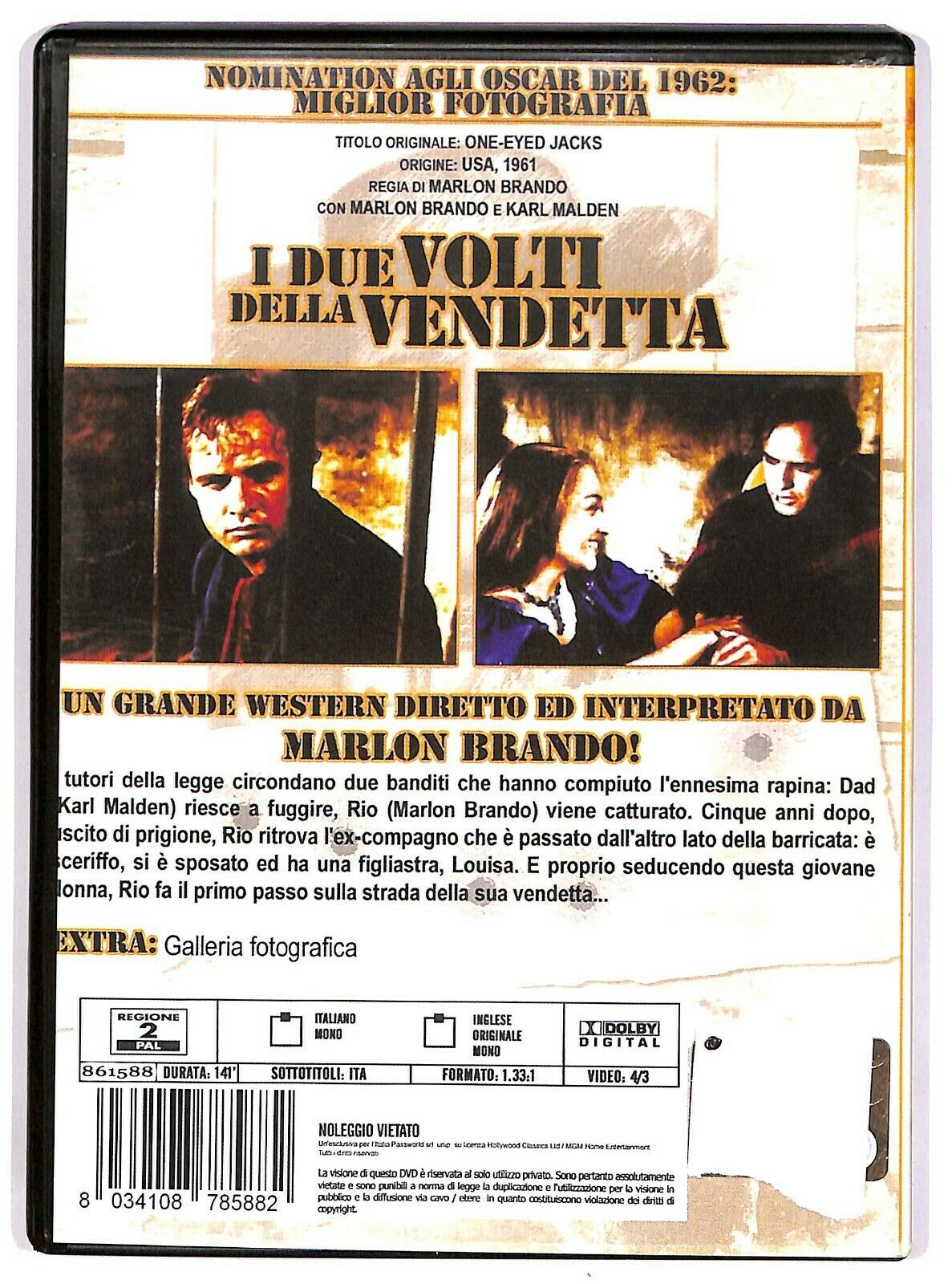 EBOND I Due Volti Della Vendetta Di Marlon Brando Western Collection DVD DB750106