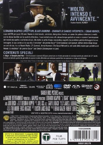 EBOND J. Edgar DVD DB750133