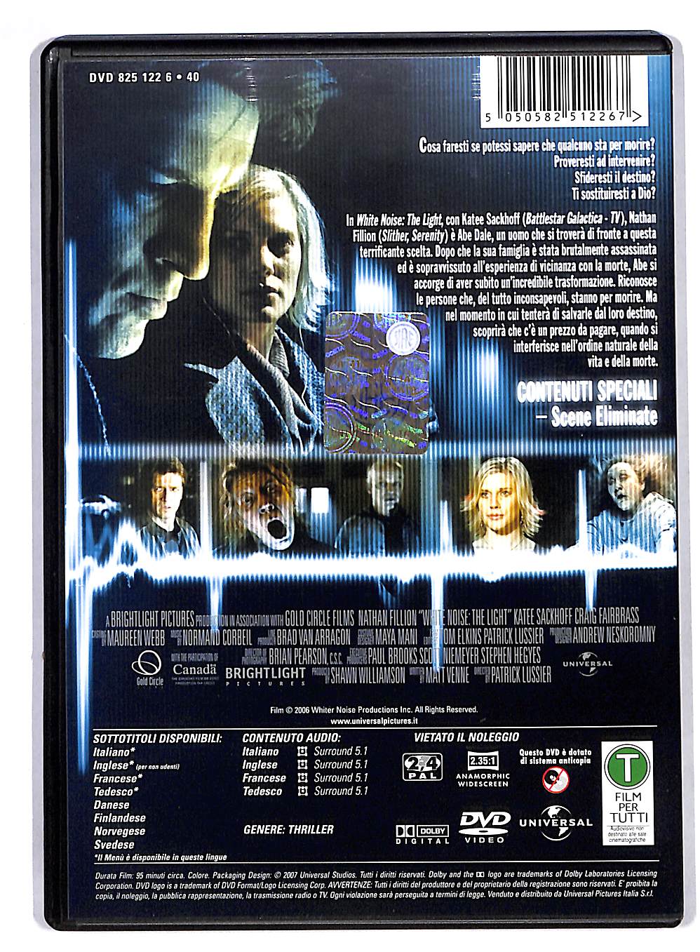 EBOND White Noise : The Light DVD DB750151