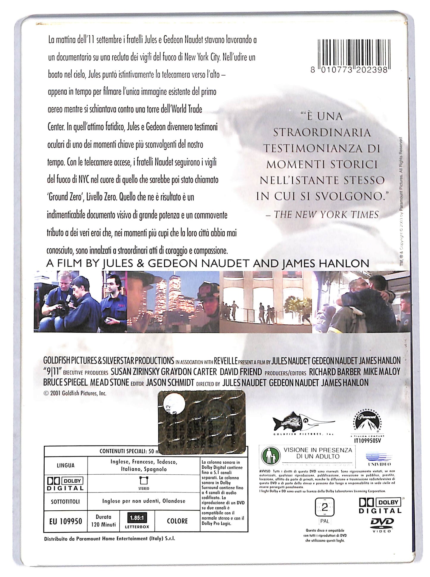 EBOND 11/9 DVD DB750203