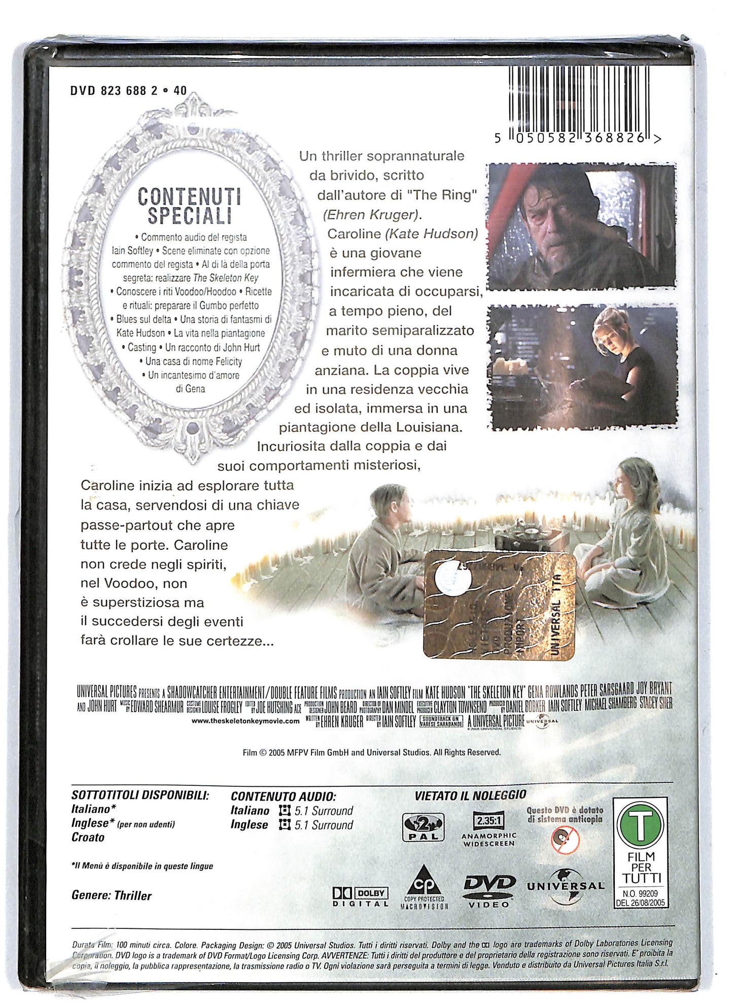 EBOND The skeleton key DVD DB750249
