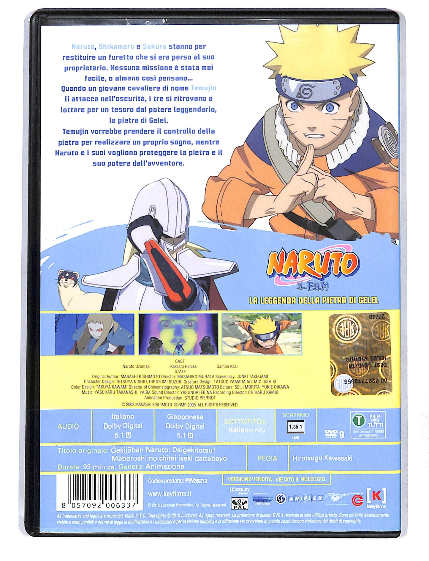 EBOND Naruto Il Film - La Leggenda Della Pietra Di Gelel DVD DB750415