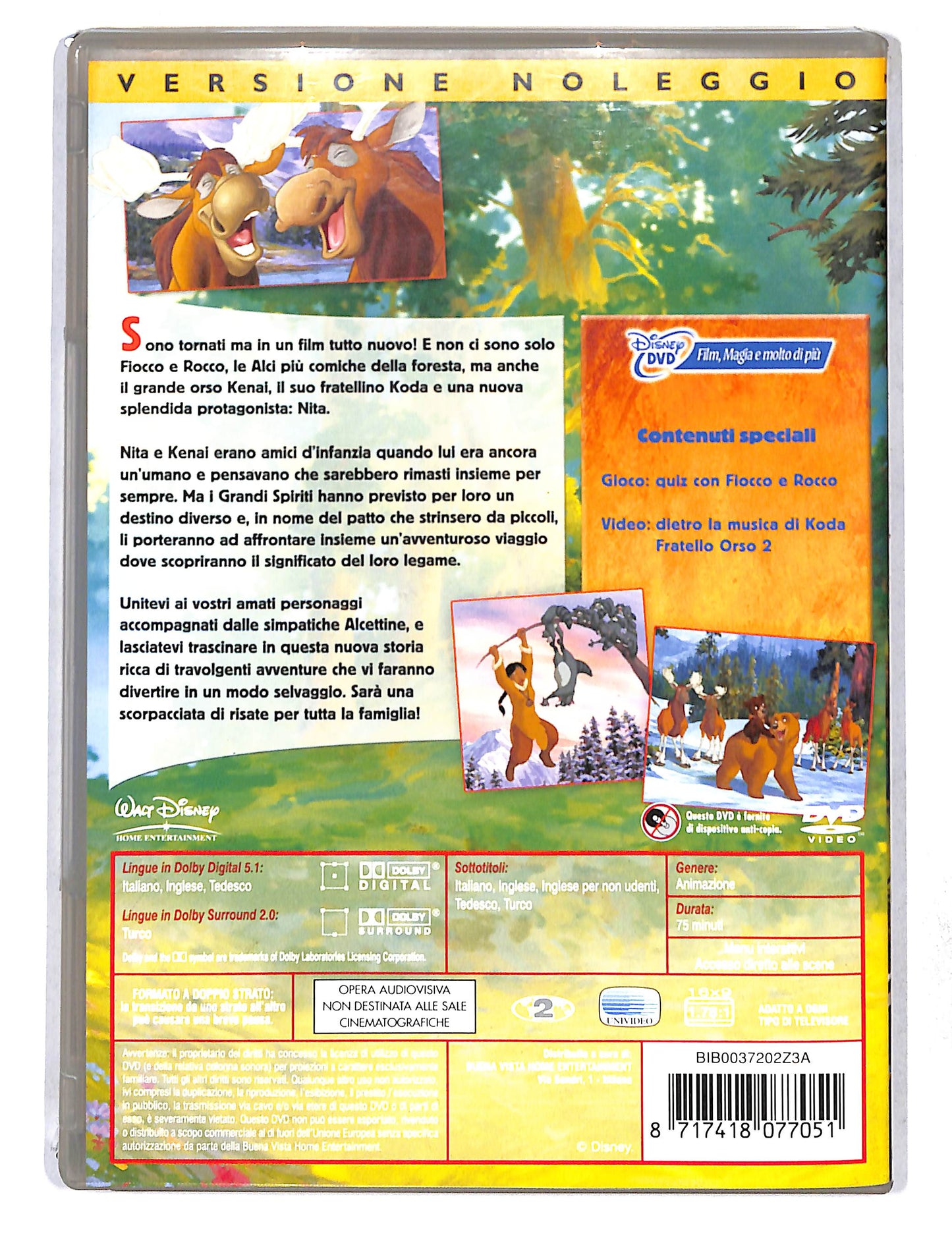 EBOND Koda fratello orso 2 NOLEGGIO DVD DB750422