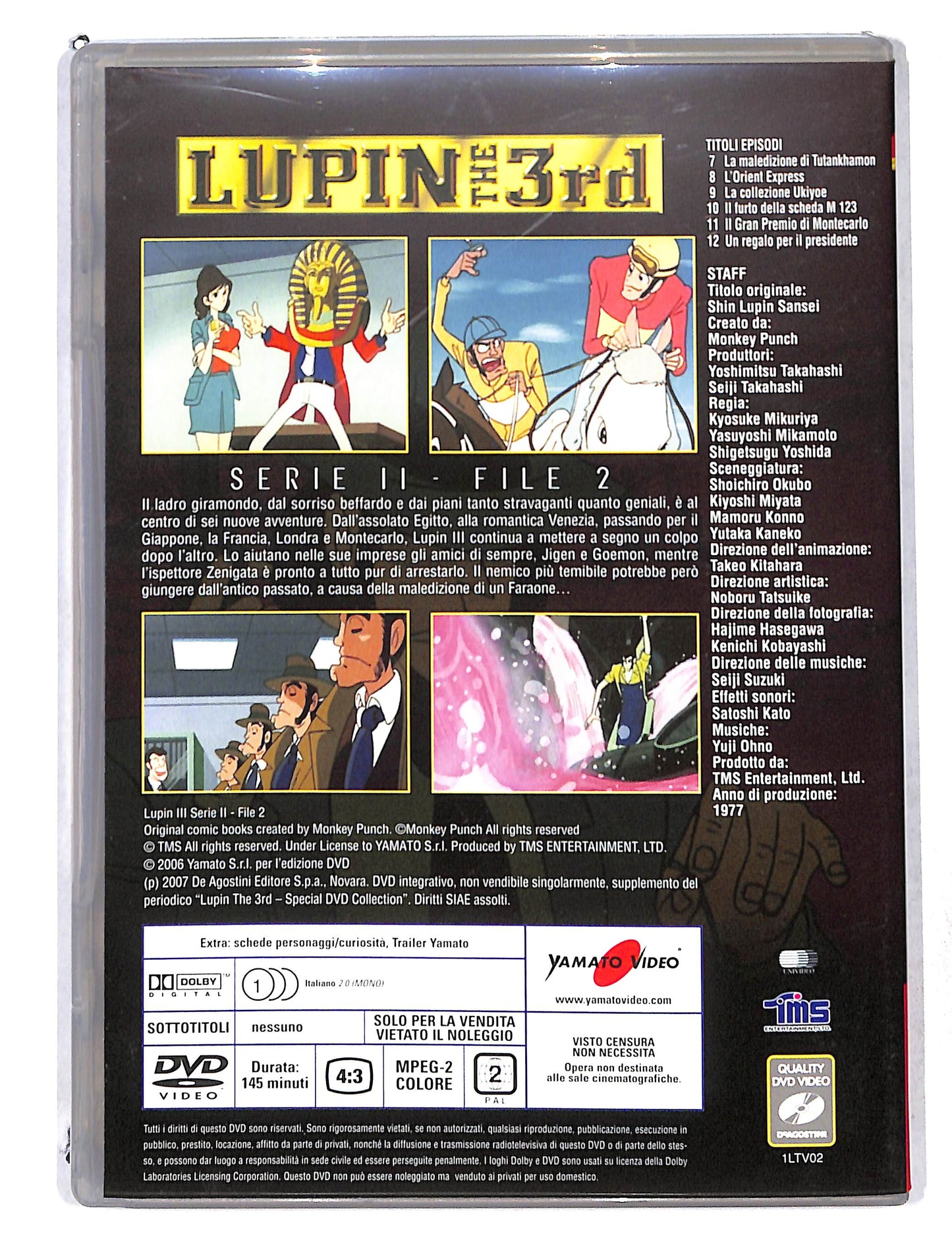 EBOND Lupin the 3rd Serie II - File 2 EDITORIALE DVD DB750449