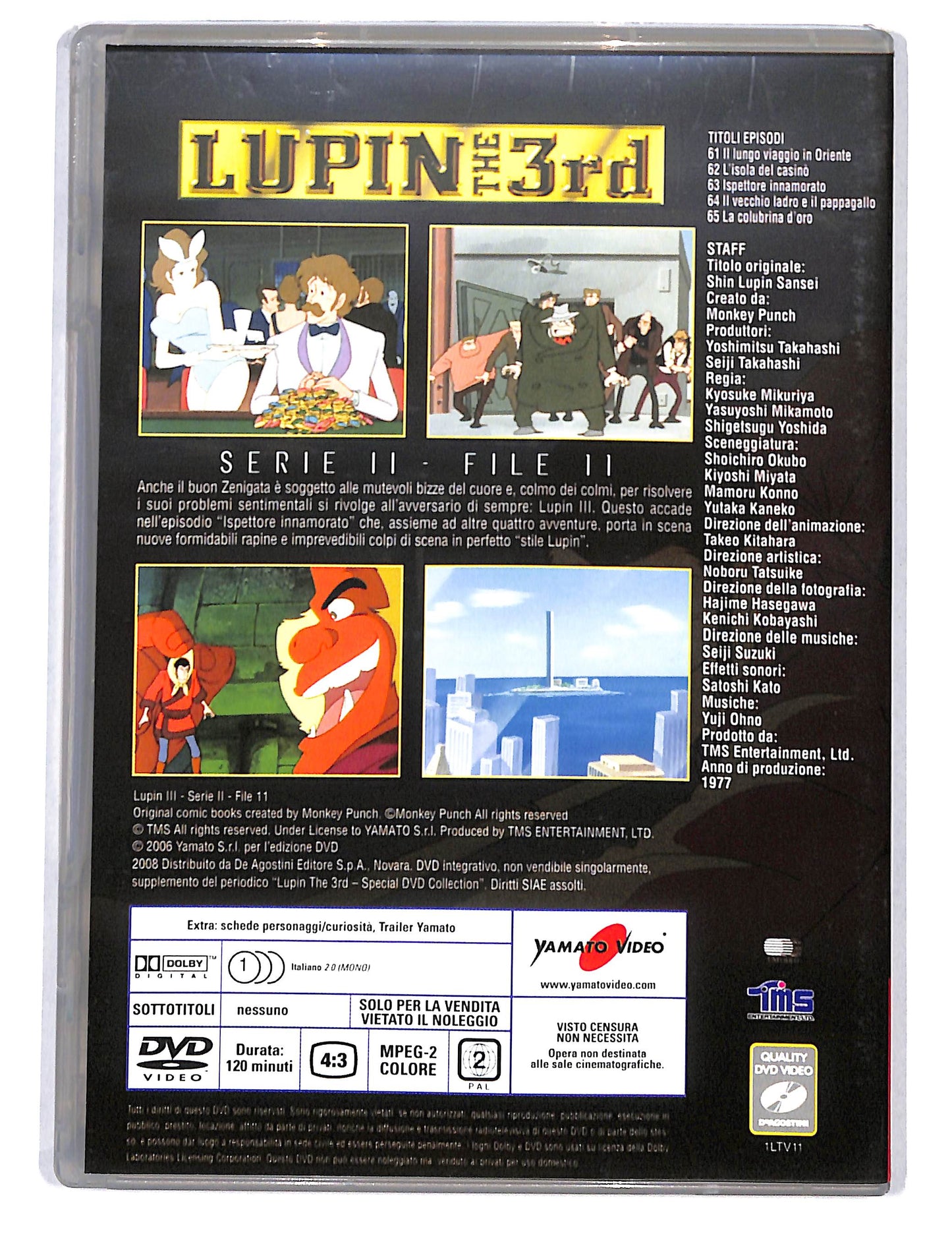 EBOND Lupin the 3rd Serie II - File 11 EDITORIALE DVD DB750457