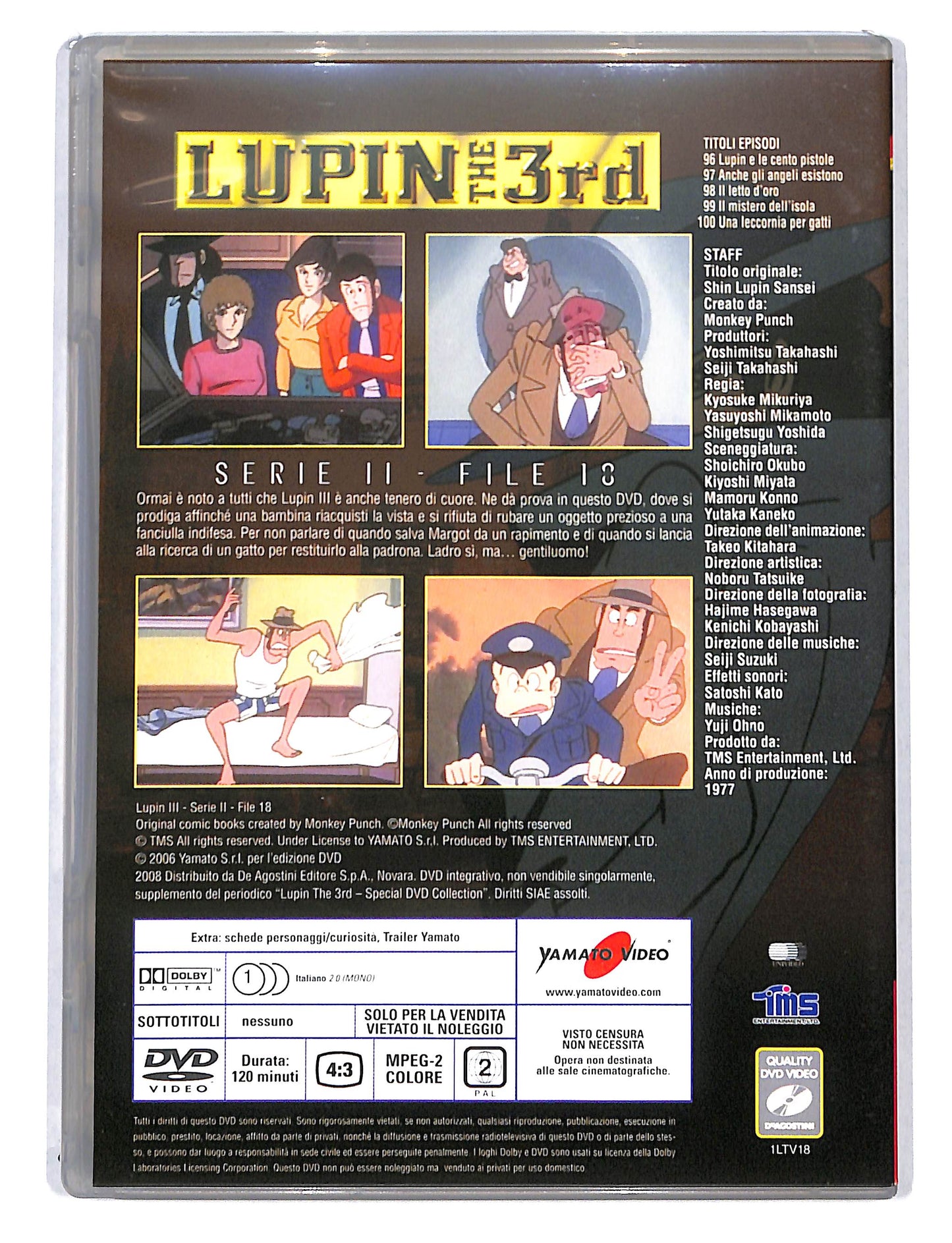 EBOND Lupin the 3rd Serie II - File 18 EDITORIALE DVD DB750605