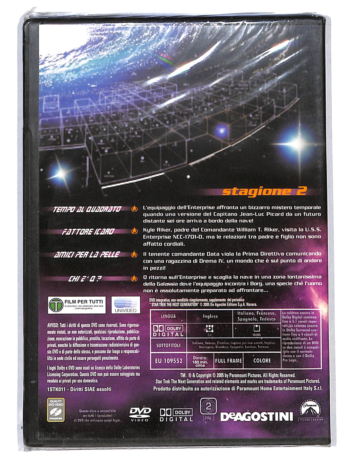 EBOND Star Trek The next generation - Stagione 2 vol.4 EDITORIALE DVD DB750643