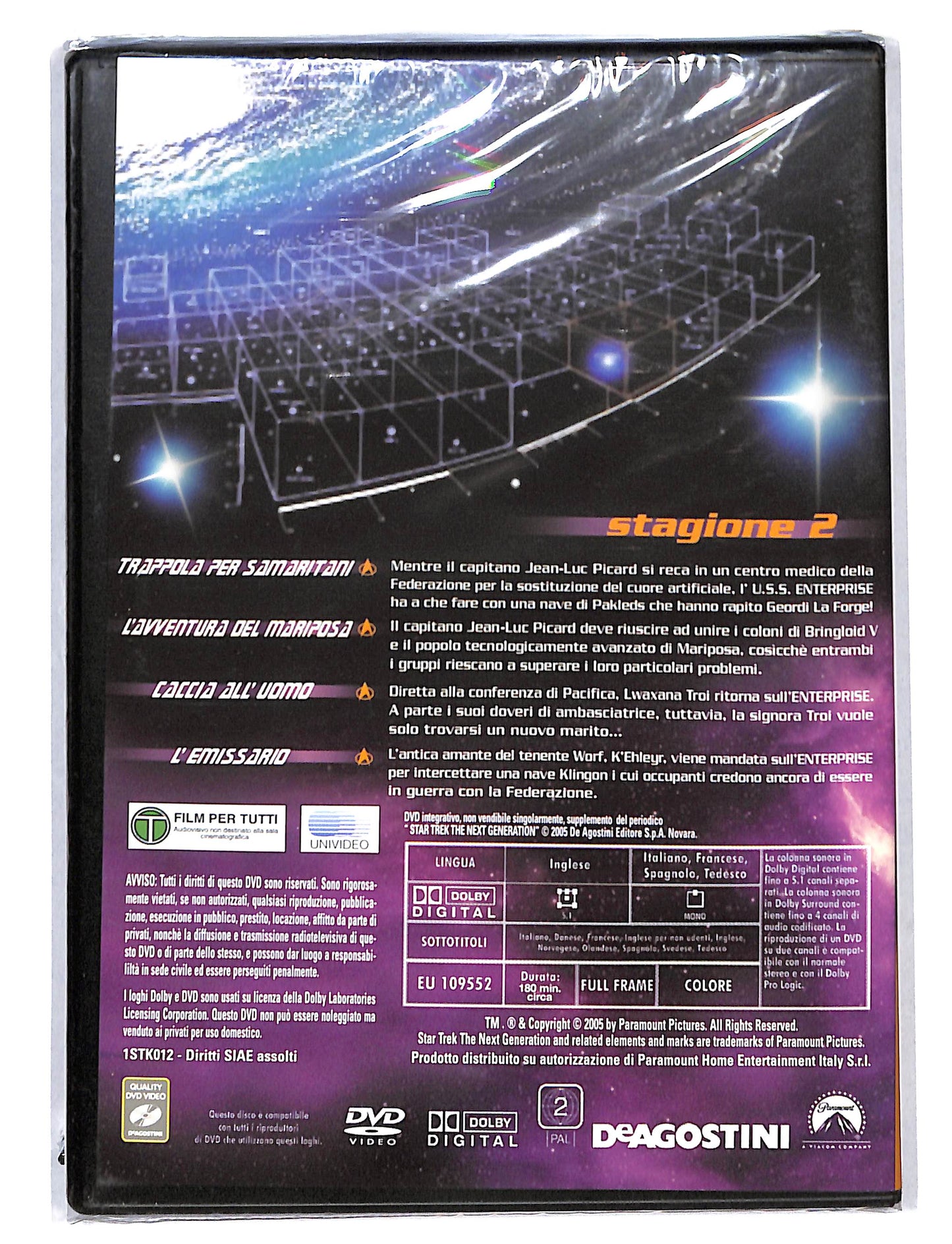 EBOND StarTrek The next generation Stagione 2 vol.5 EDITORIALE DVD DB750646