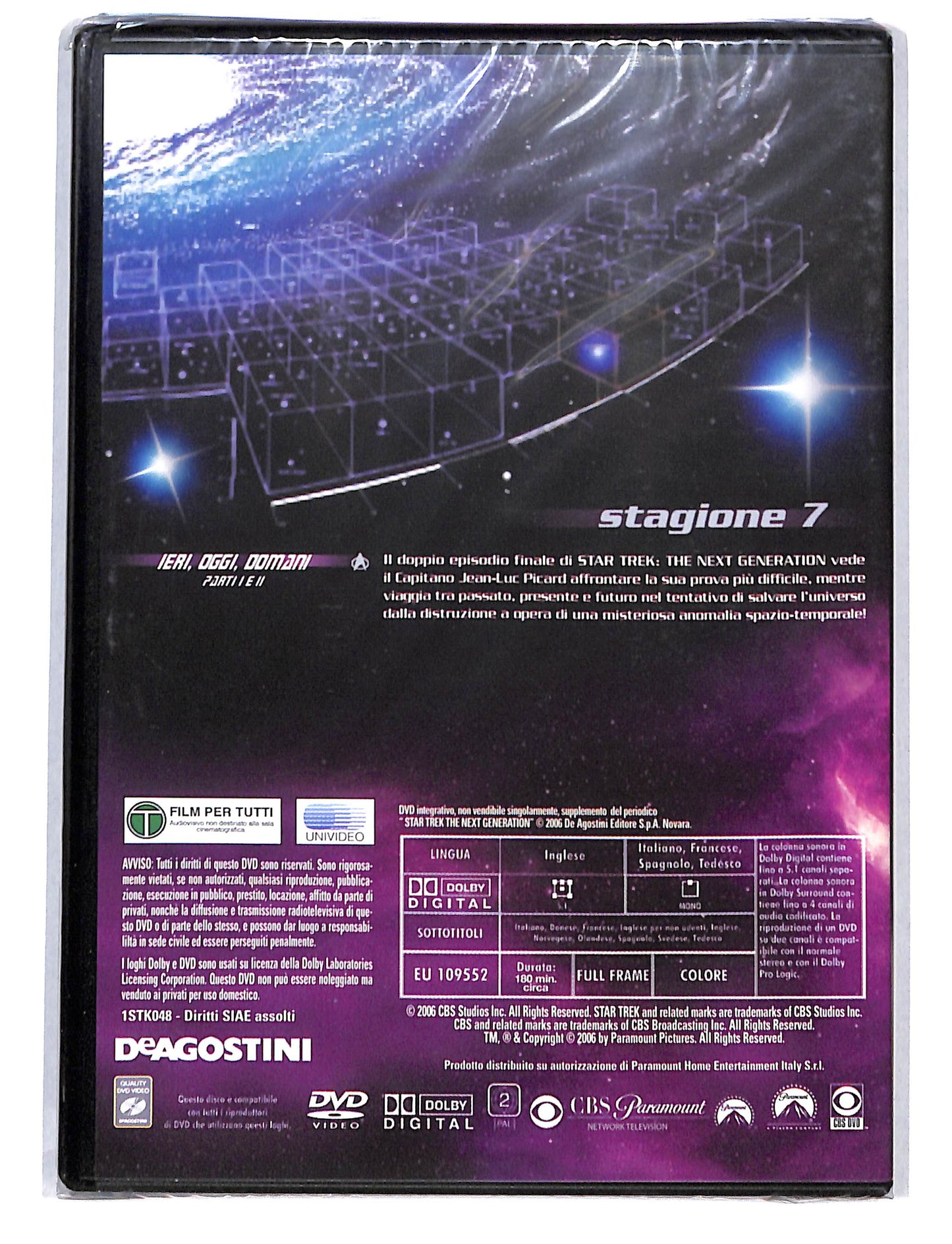 EBOND StarTrek the next Generation stagione 7 vol.7 EDITORIALE DVD DB750655