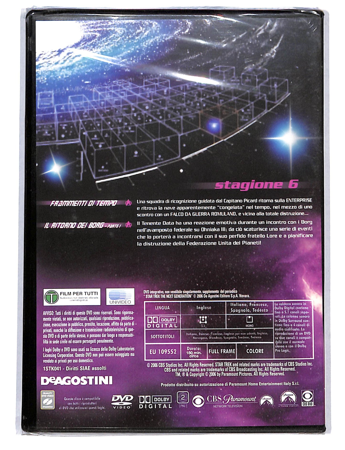 EBOND StarTrek the next Generation stagione 6 vol.7 EDITORIALE DVD DB750658