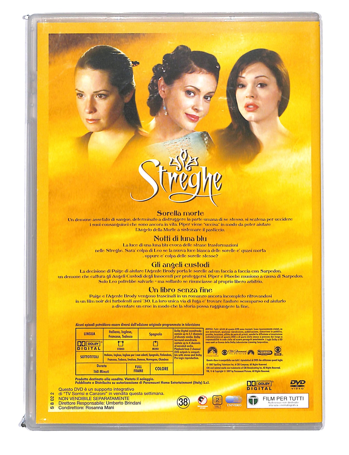 EBOND Streghe Stagione Sette disco 2 EDITORIALE DVD DB750711