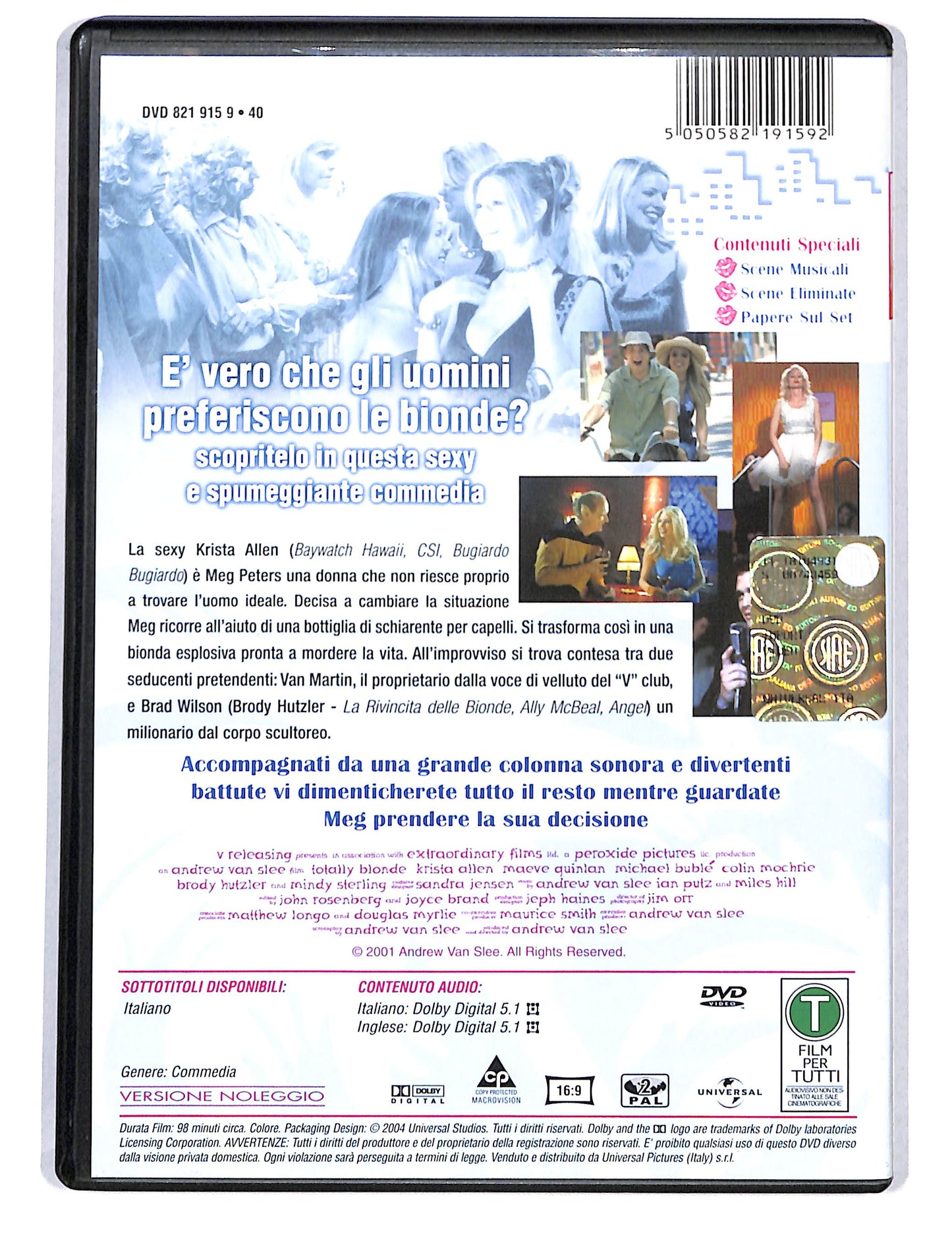 EBOND Totally Blonde NOLEGGIO DVD DB750726