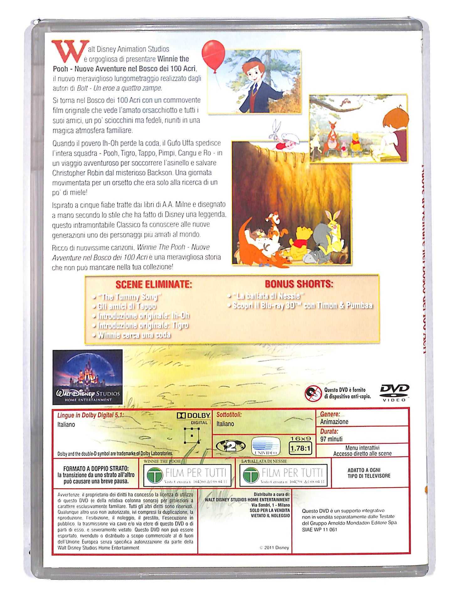 EBOND Winnie the Pooh nuove avventure nel bosco dei 100 acri DVD DB750727