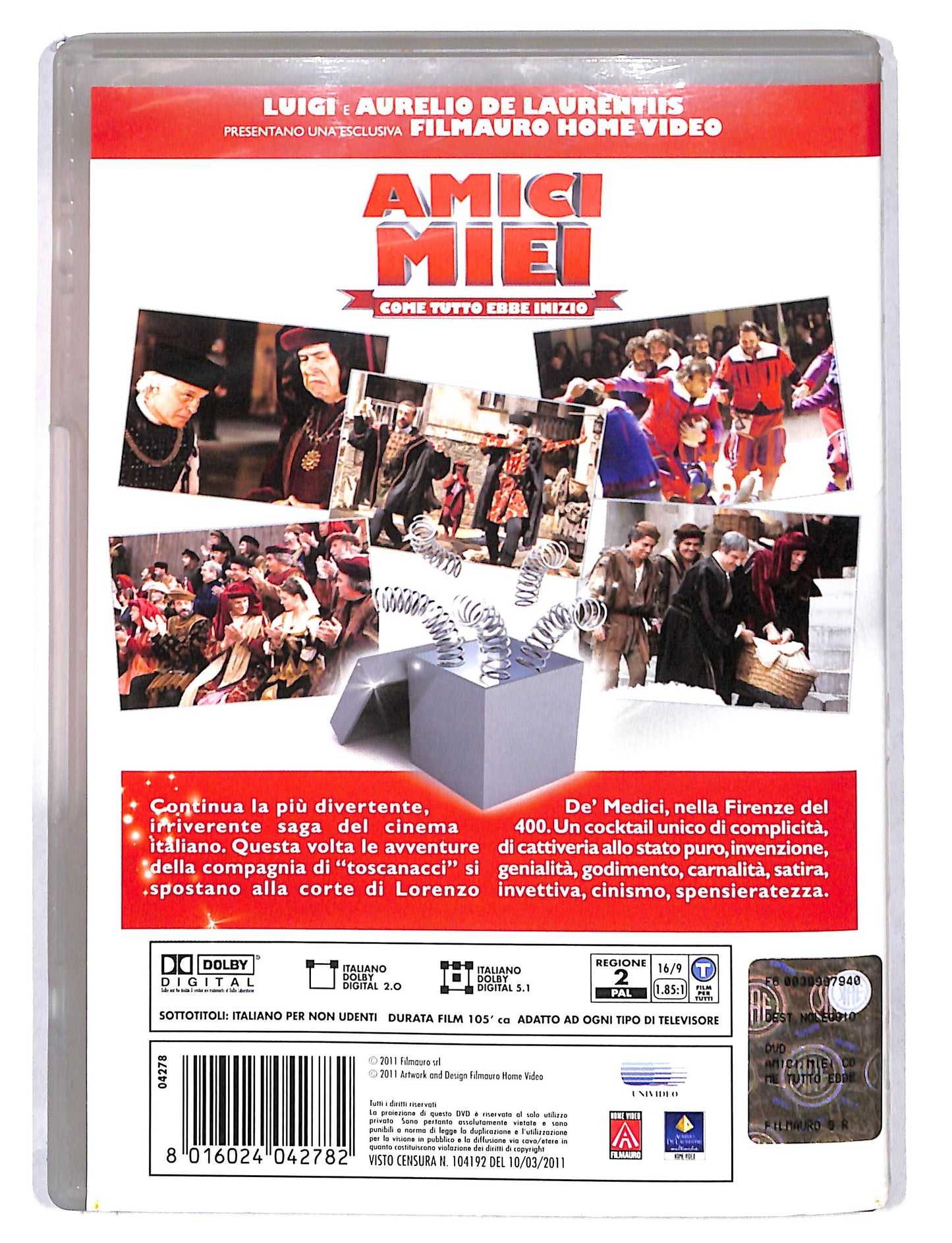 EBOND Amici Miei come tutto ebbe inizio NOLEGGIO DVD DB750728