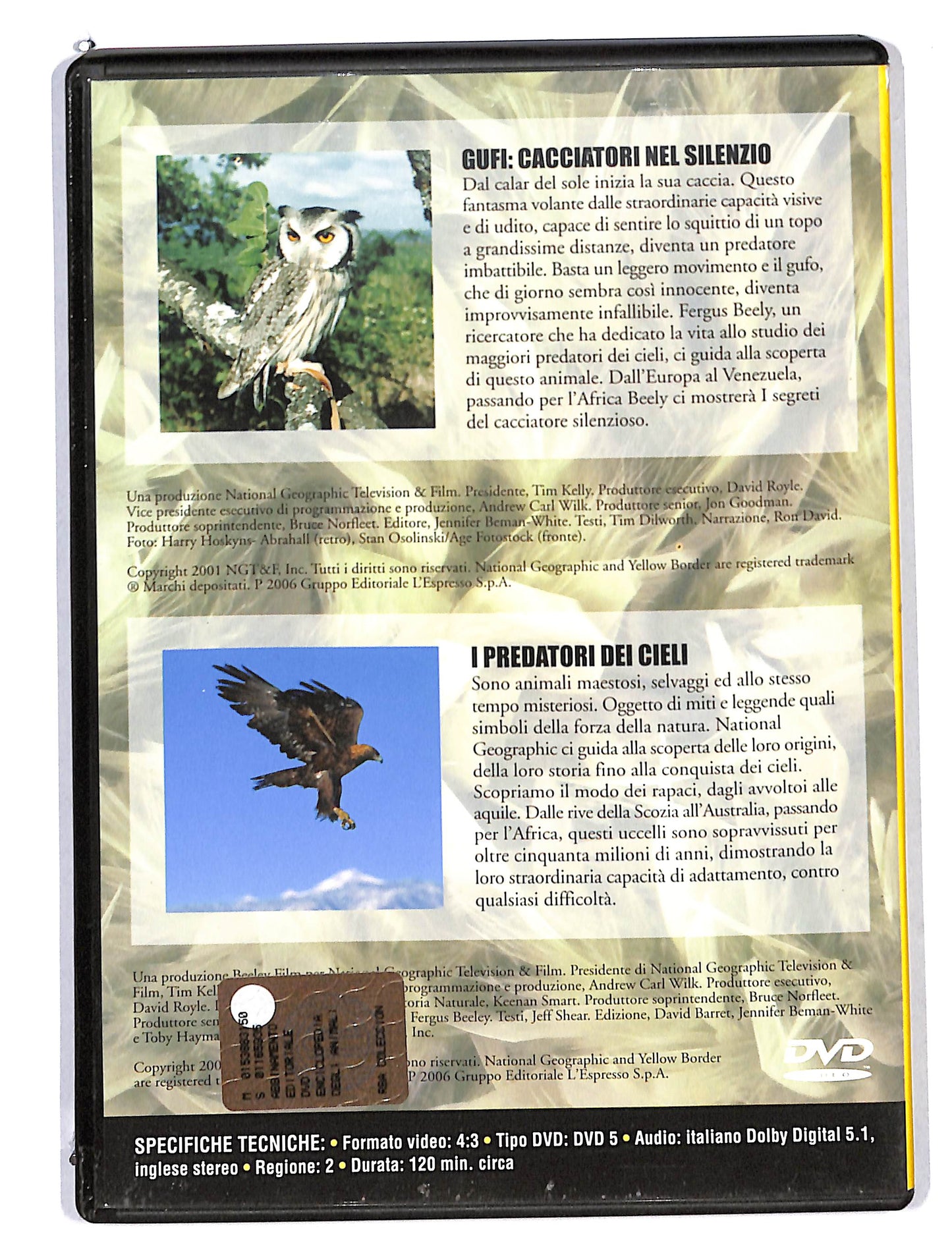 EBOND Gufi cacciatori nel silenzio - i predatori dei cieli vol.8 DVD DB750736