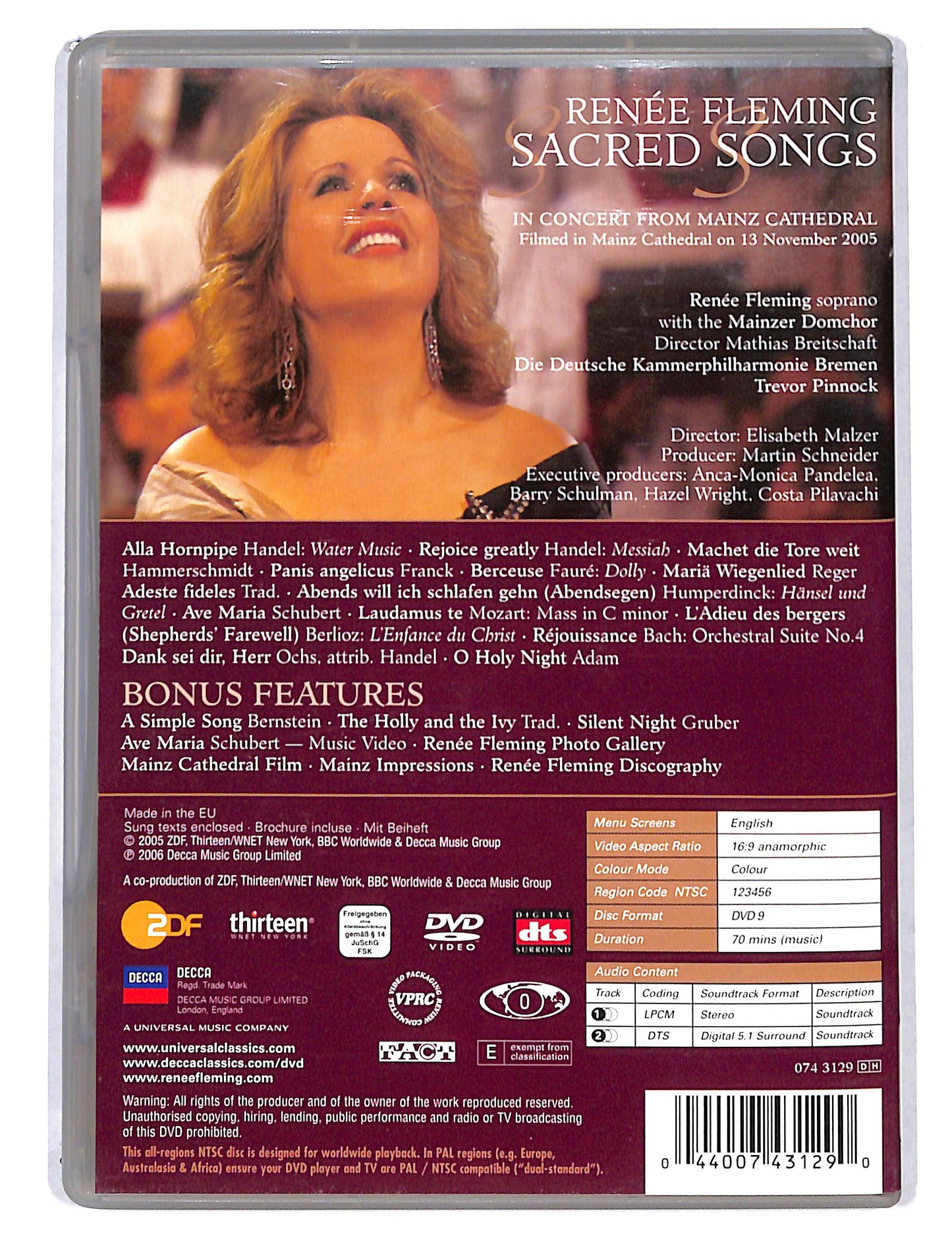 EBOND Fleming - Sacred Songs DVD DB750742