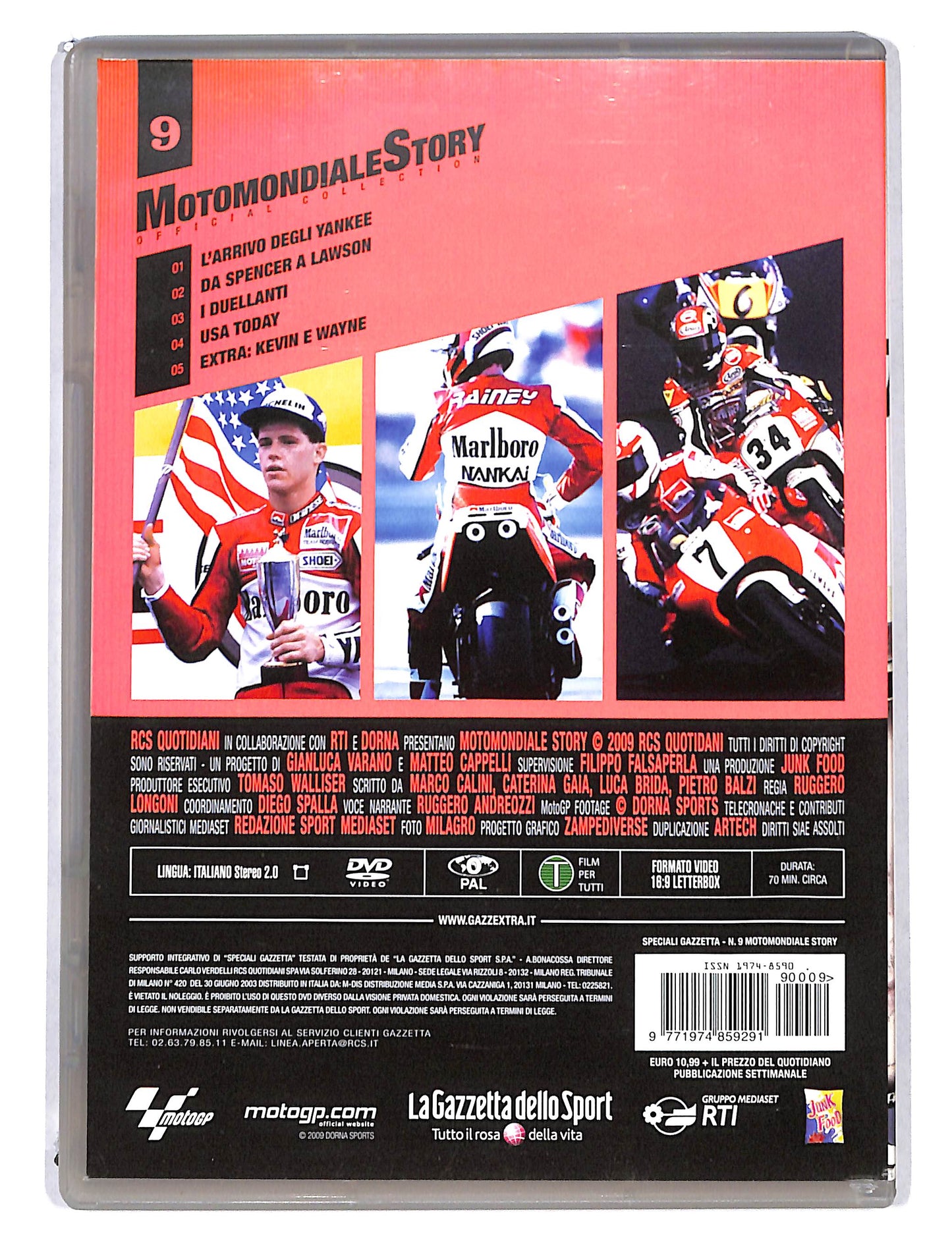 EBOND Motomondiale Story - I Mitici Americani vol.9 EDITORIALE DVD DB750743