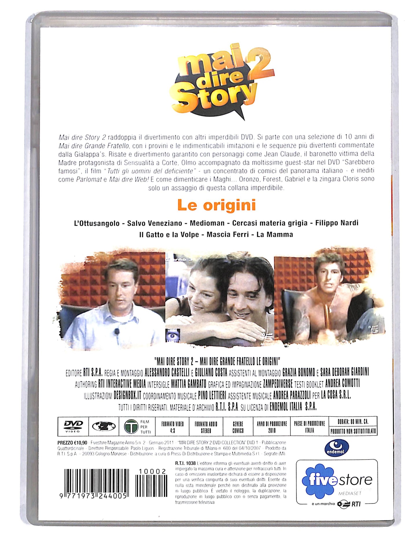 EBOND Mai dire Grande Fratello vol.1 le origini EDITORIALE DVD DB750752