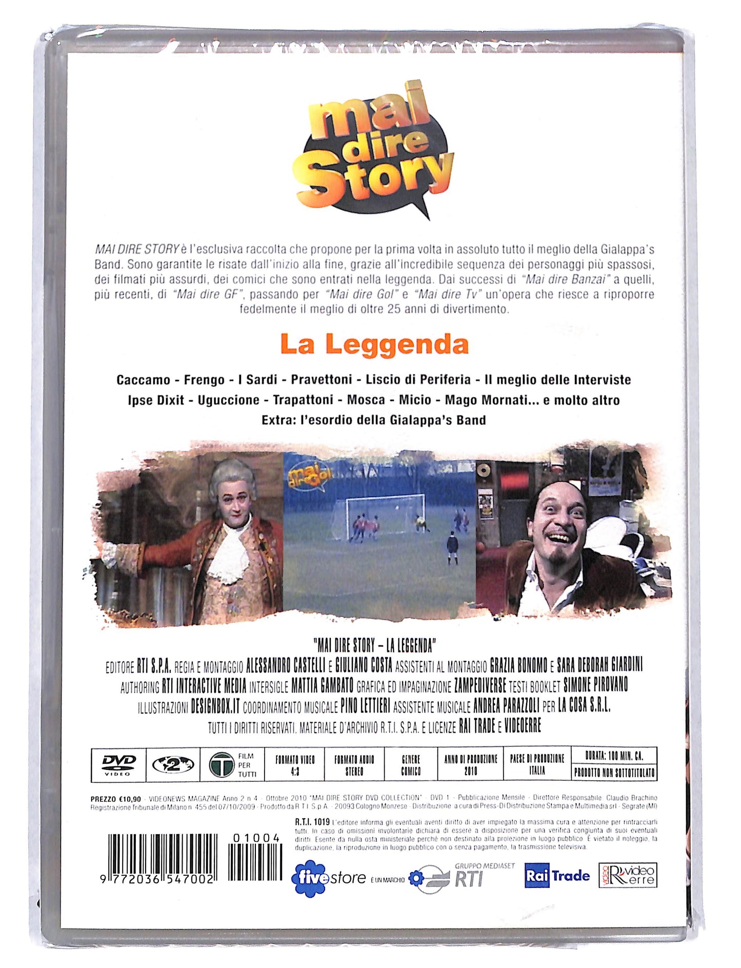 EBOND Mai dire Gol vol.1 la leggenda EDITORIALE DVD DB750754