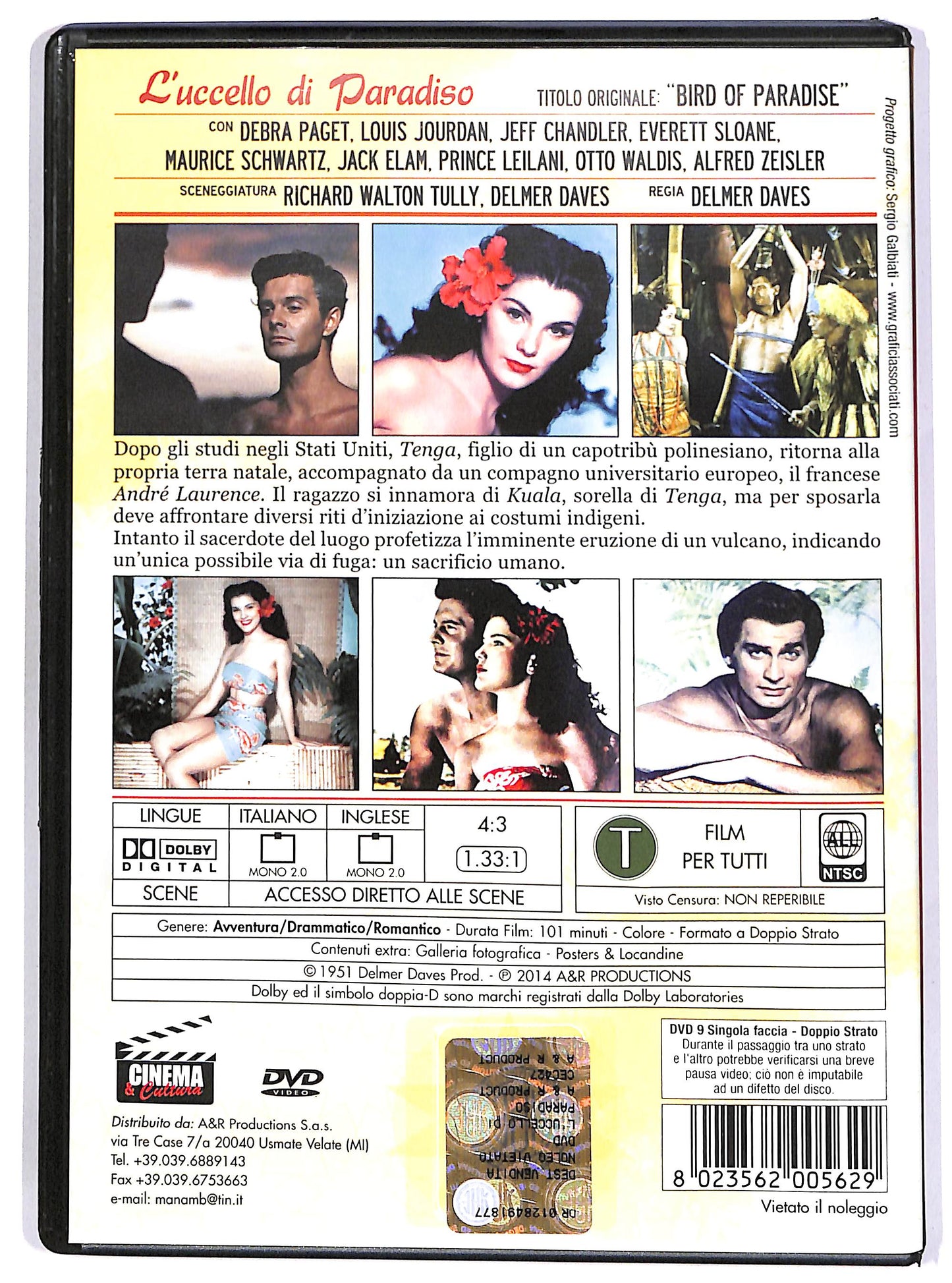 EBOND L'uccello di Paradiso DVD DB750916