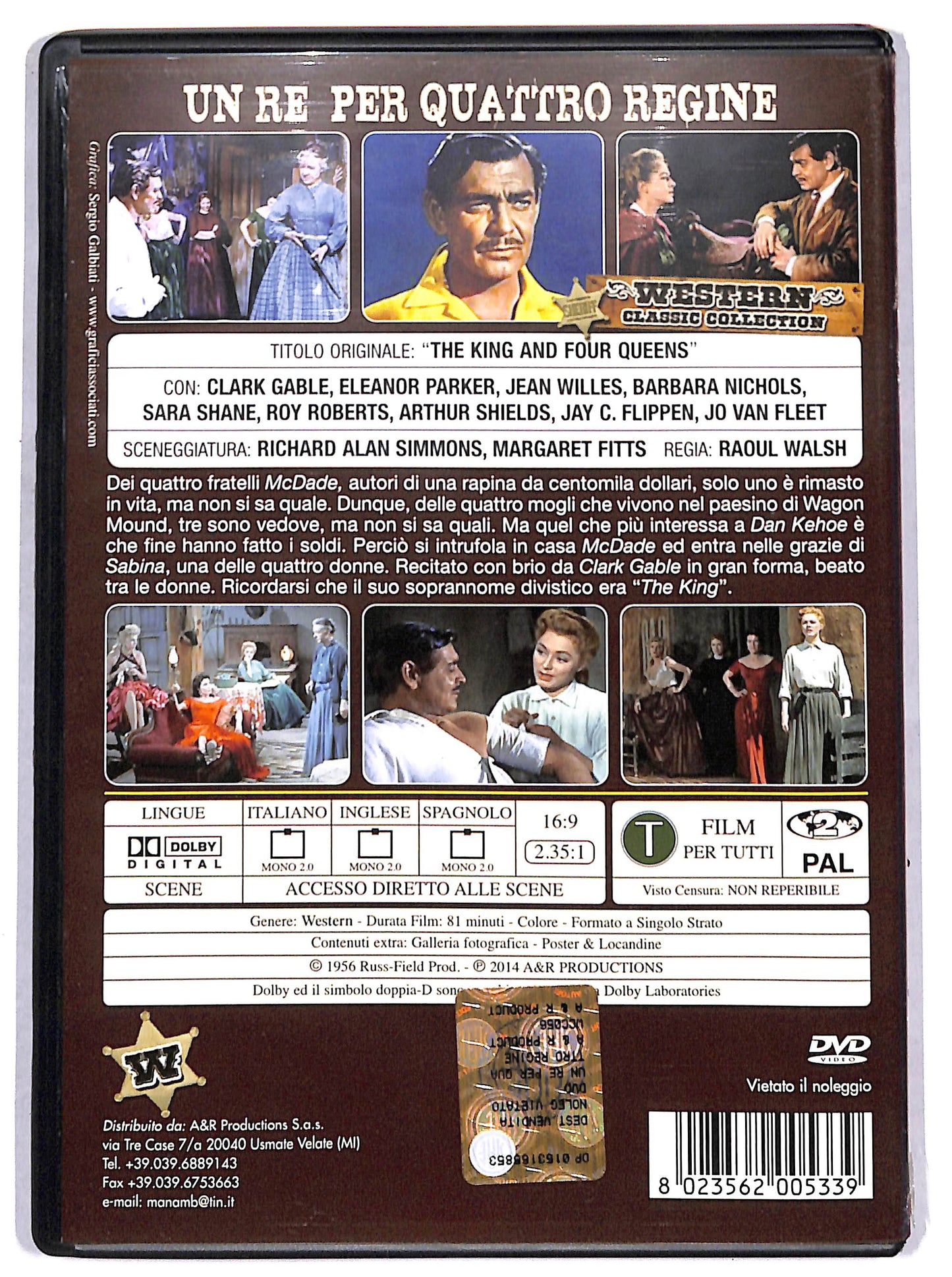 EBOND Un re per quattro regine DVD DB750933