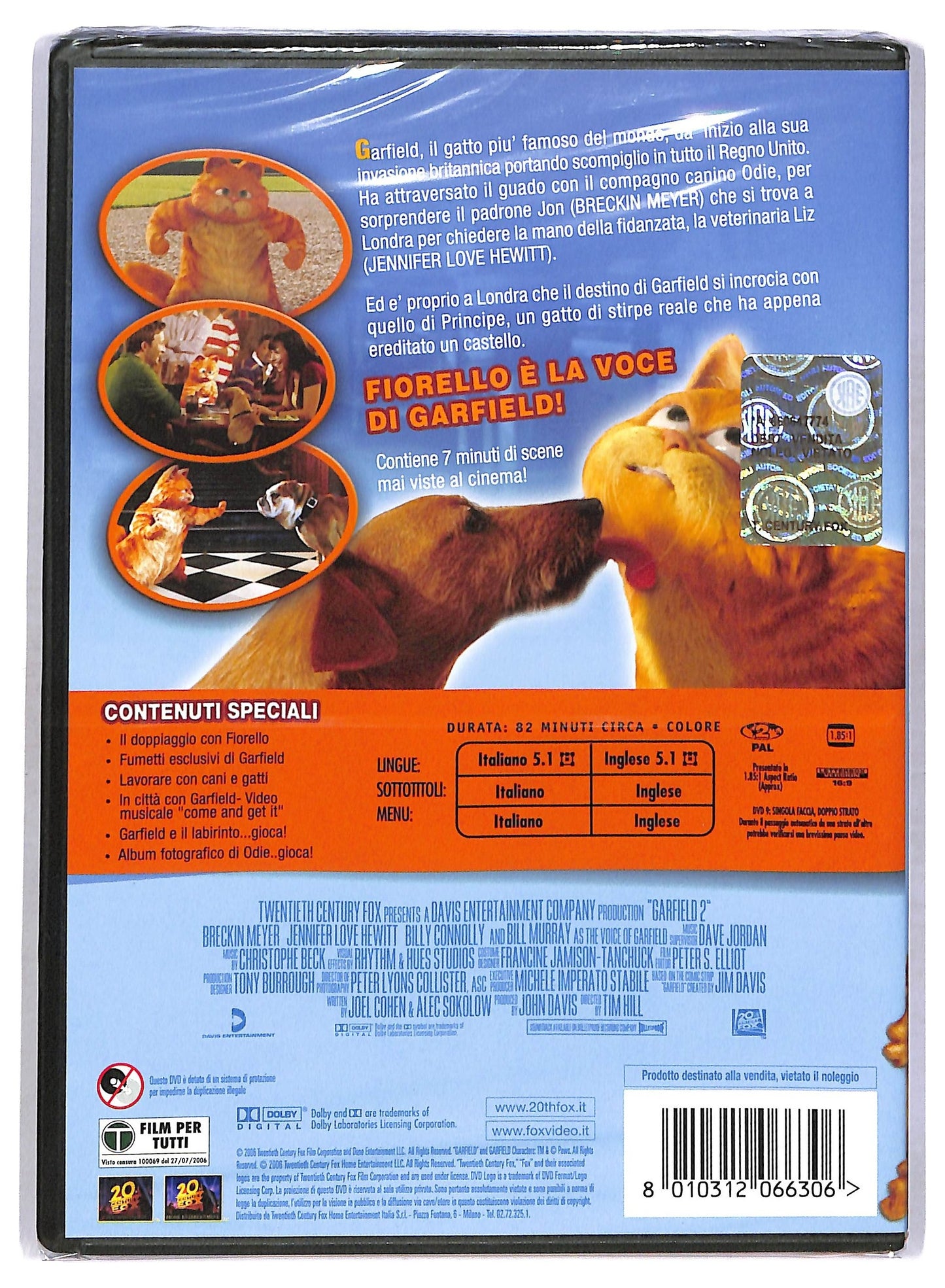 EBOND Garfield 2 DVD DB750934