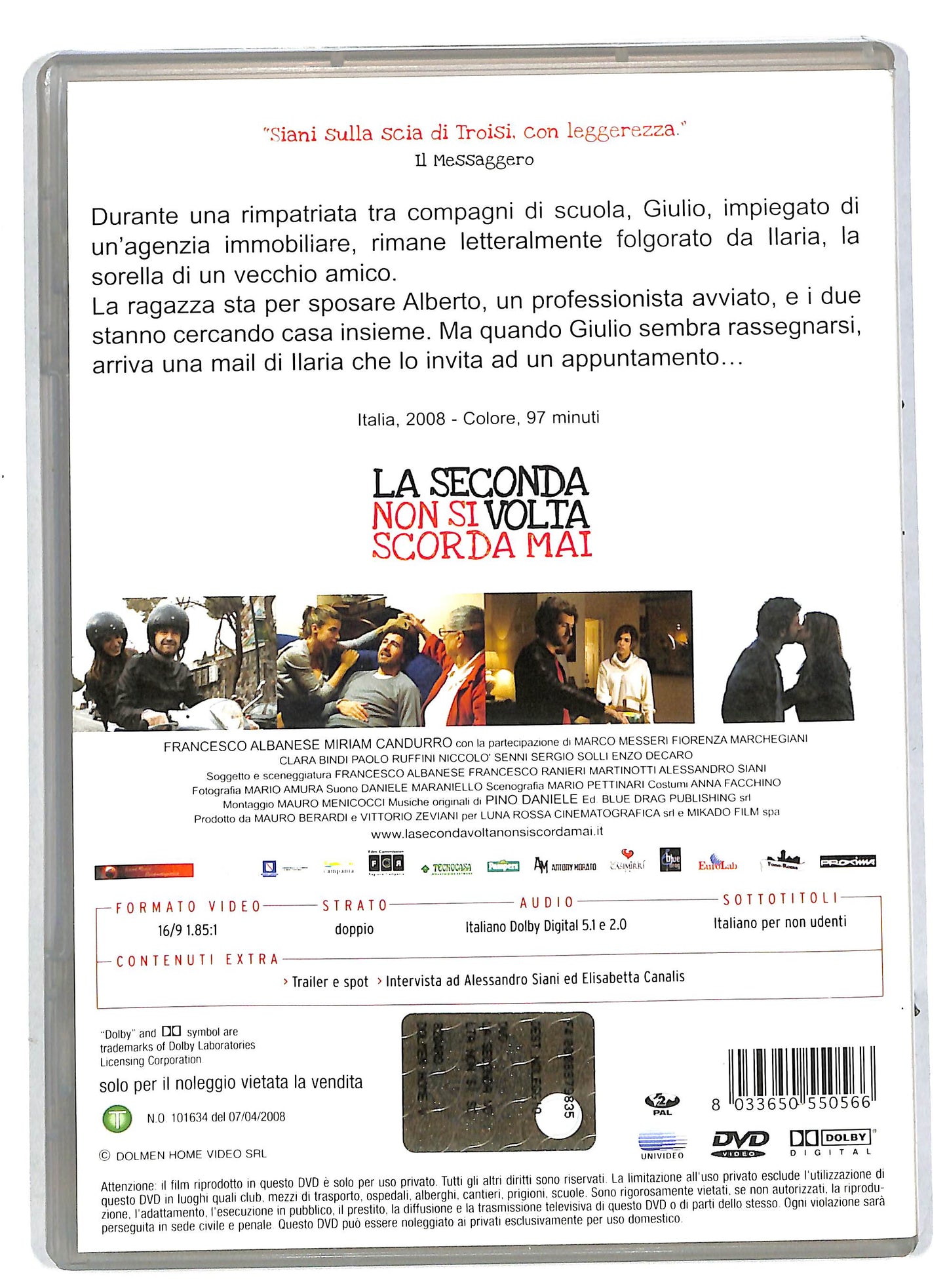 EBOND La seconda volta non si scorda mai NOLEGGIO DVD DB750937