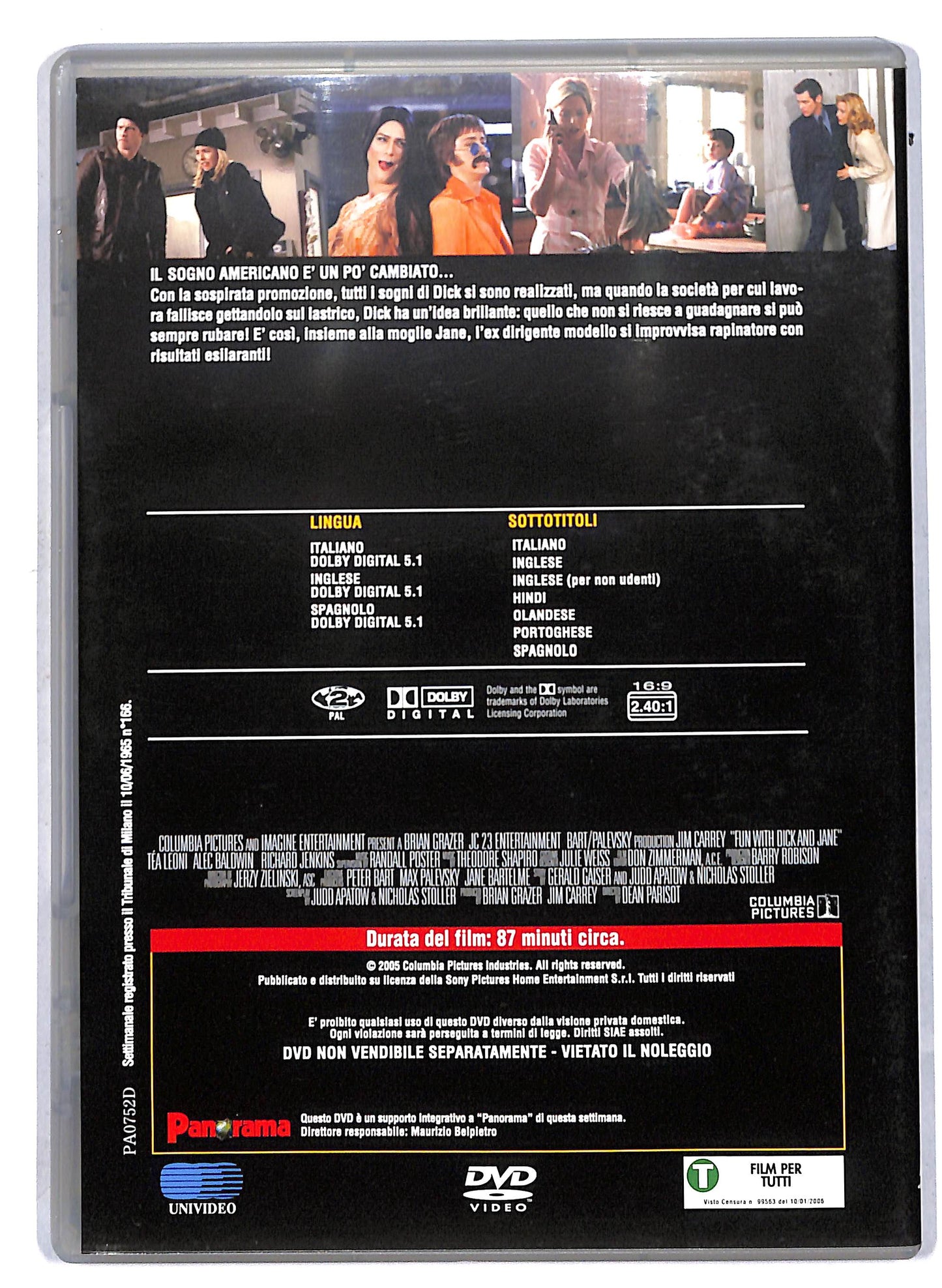 EBOND Dick & Jane - Operazione furto EDITORIALE DVD DB751303