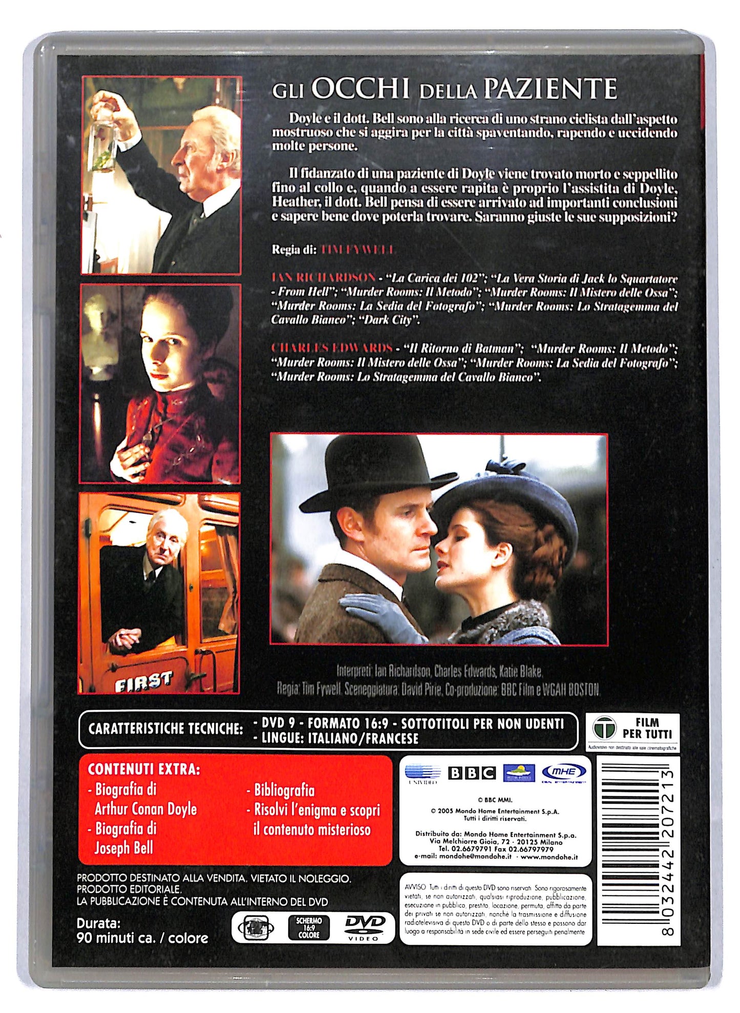 EBOND Gli occhi della paziente Gli oscuri inizi di Sherlock Holmes DVD DB751304