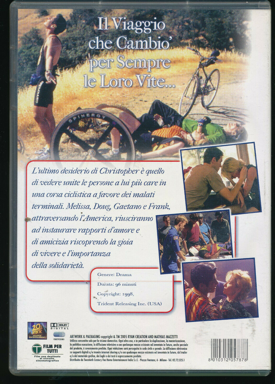 EBOND Corsa Per La Vita DVD DB751362