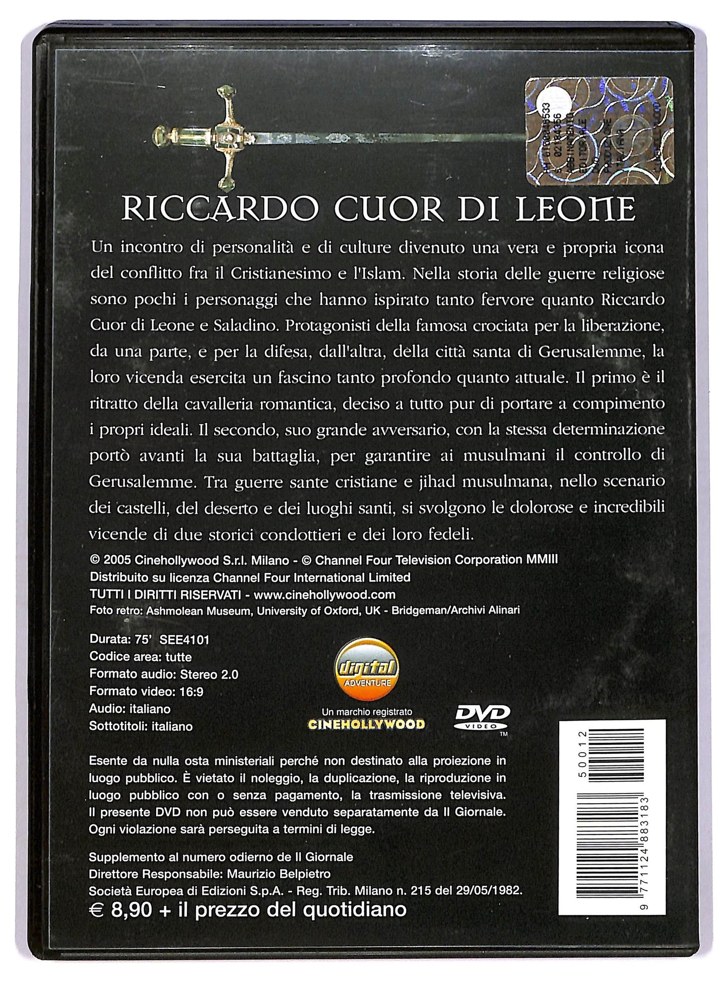 EBOND Riccardo cuor di leone - i grandi condottieri DVD DB751613