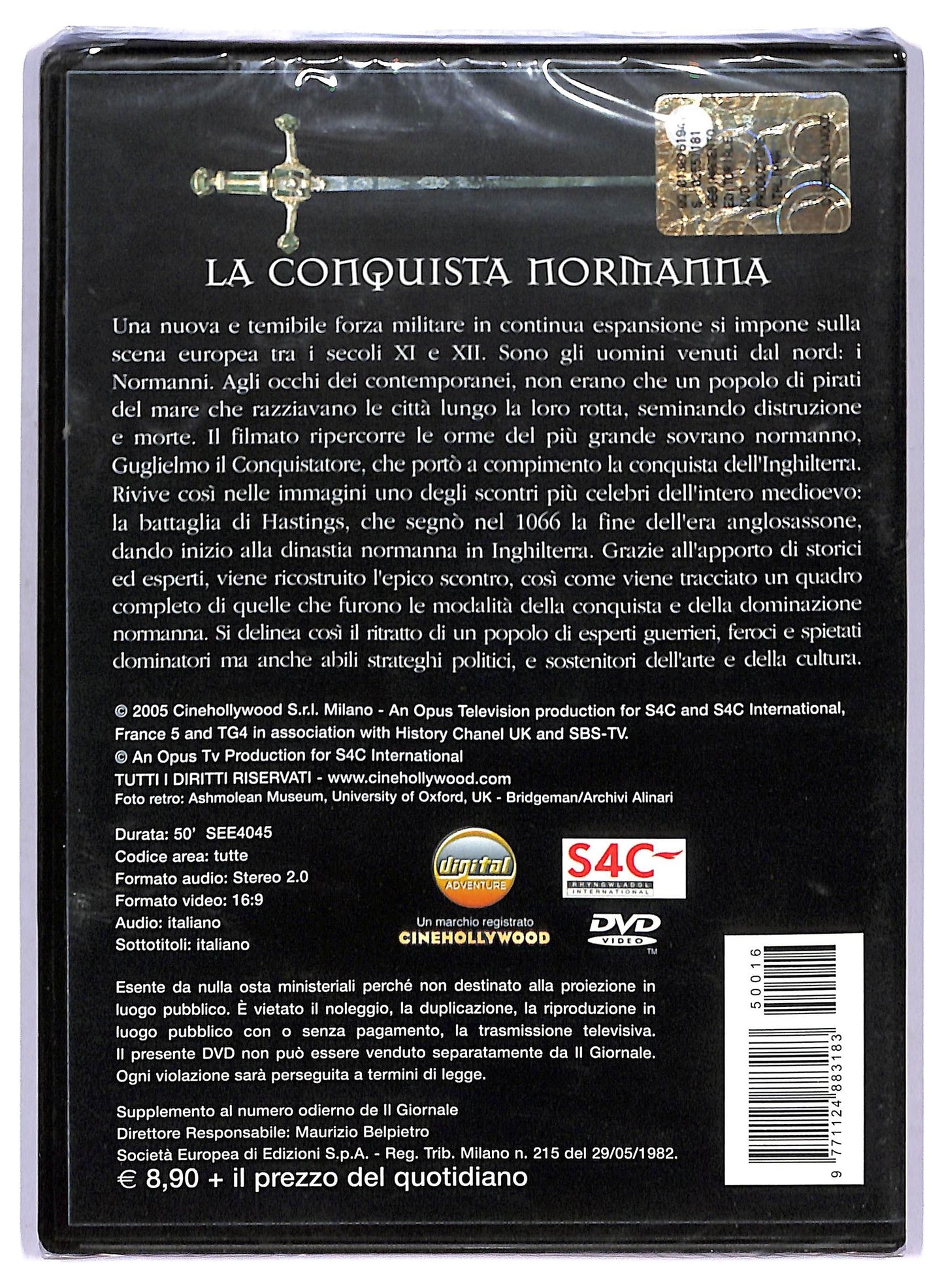 EBOND La conquista normanna EDITORIALE DVD DB751624