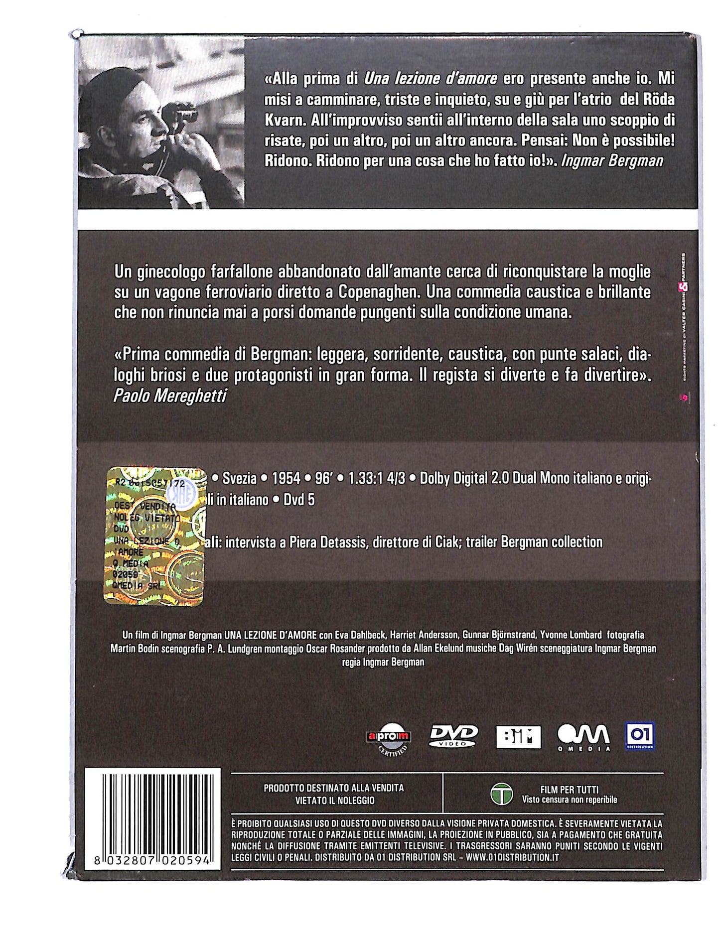EBOND Una lezione d'amore DVD DB751841