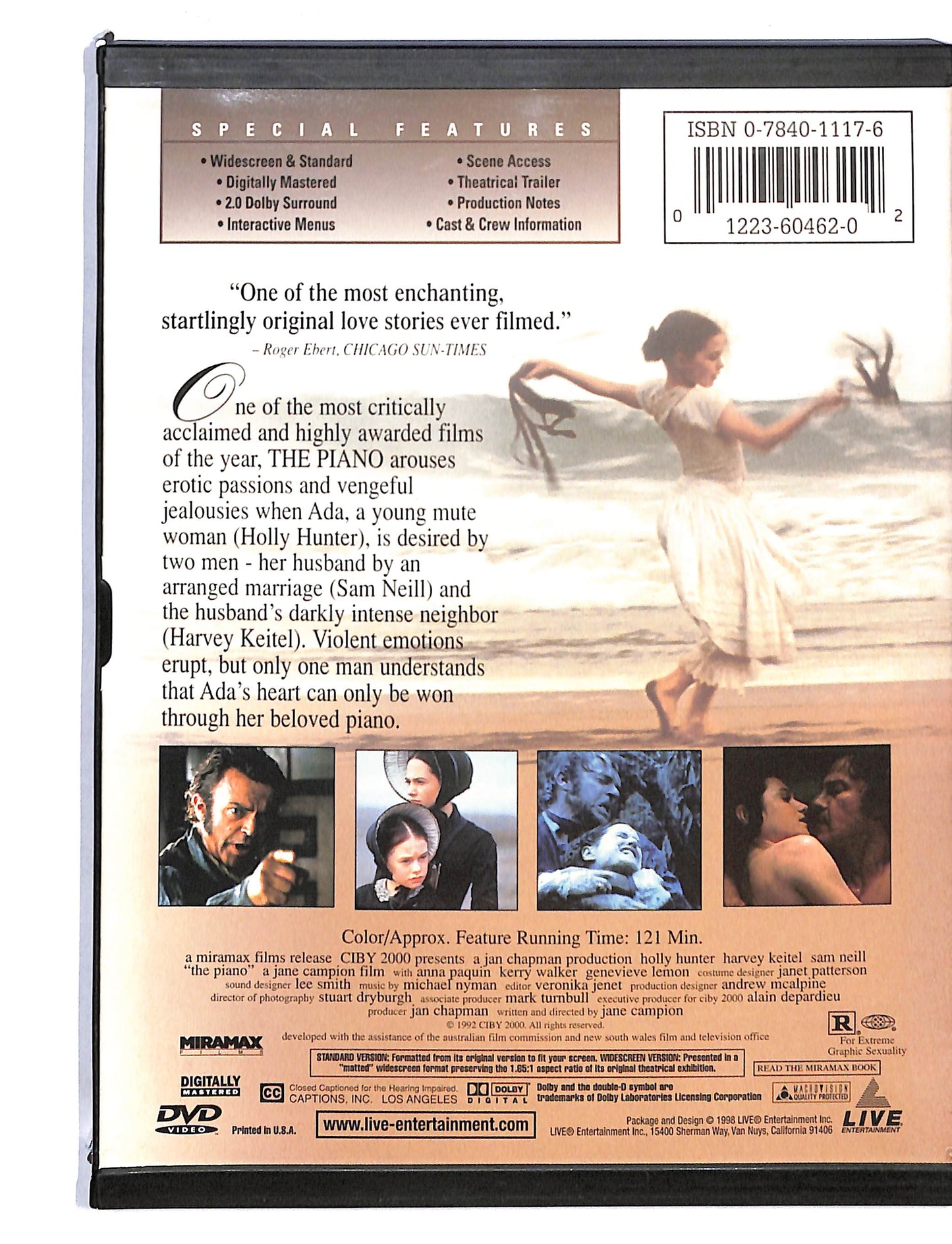 EBOND The Piano SNAPPER DVD DB751863