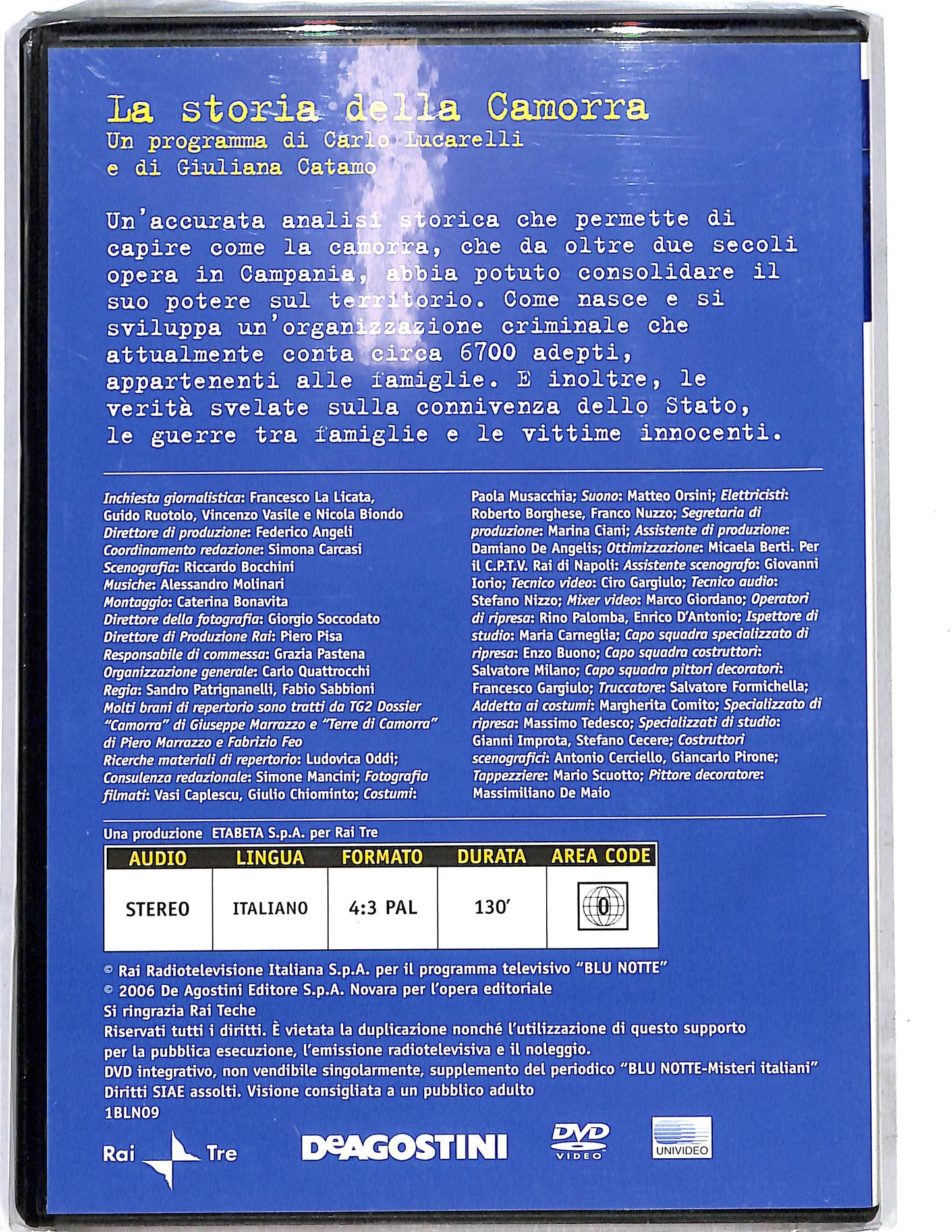 EBOND La storia della camorra vol°9 EDITORIALE DVD DB752142