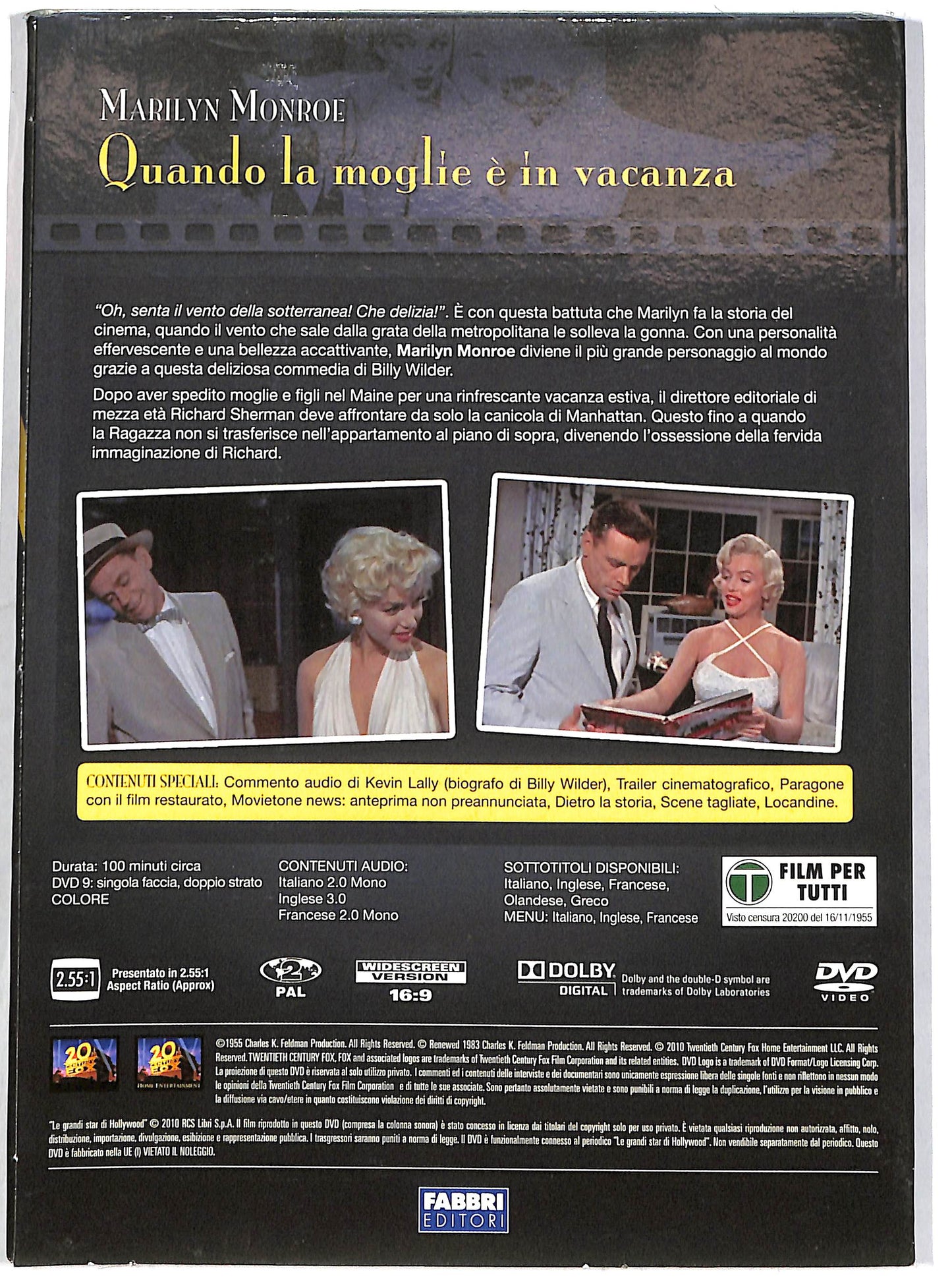 EBOND Quando la moglie e in vacanza EDITORIALE DVD DB752154
